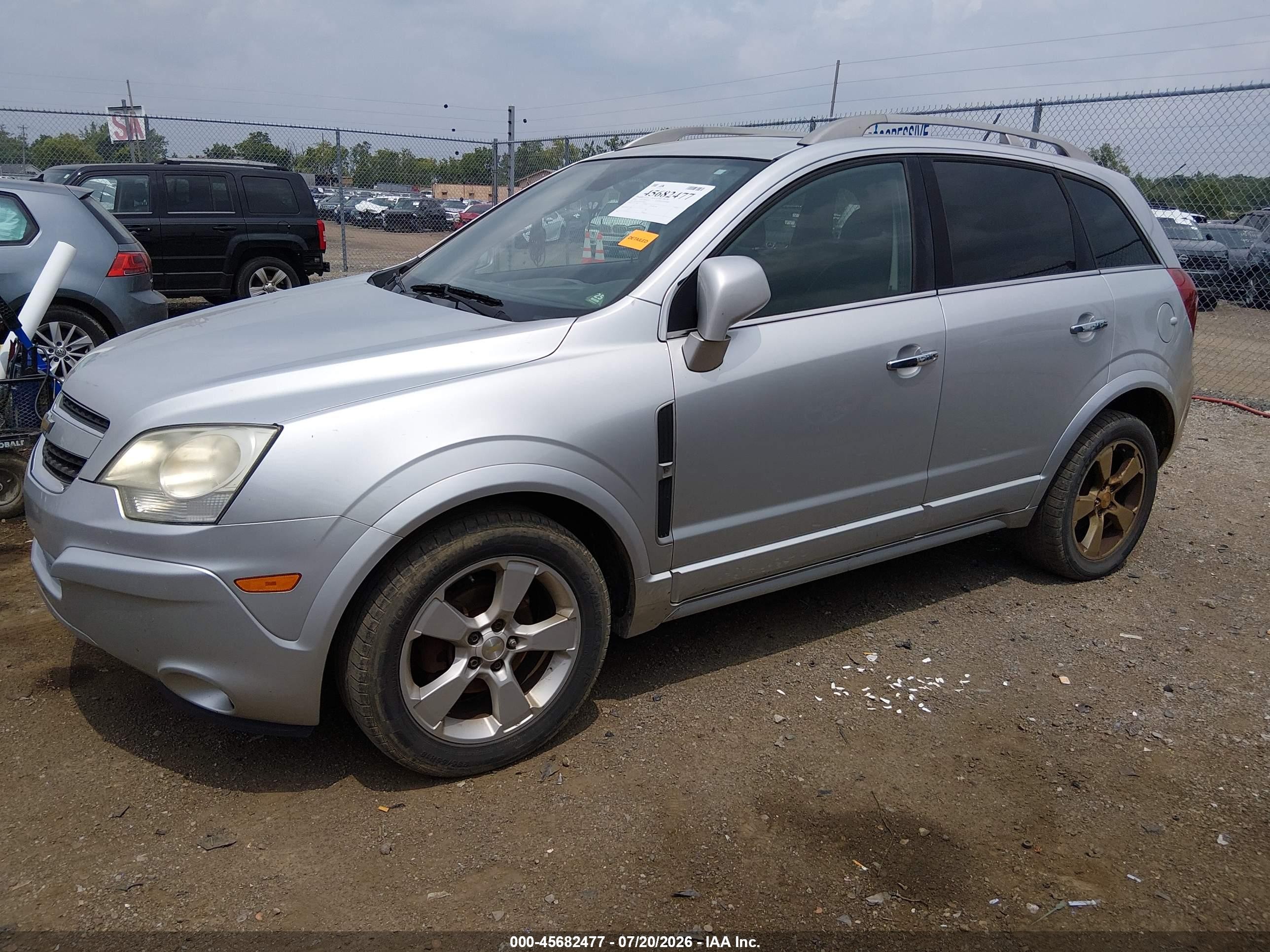 2014 Chevrolet Captiva Sport Fleet Ltz Silver vin: 3GNAL4EK3ES558915