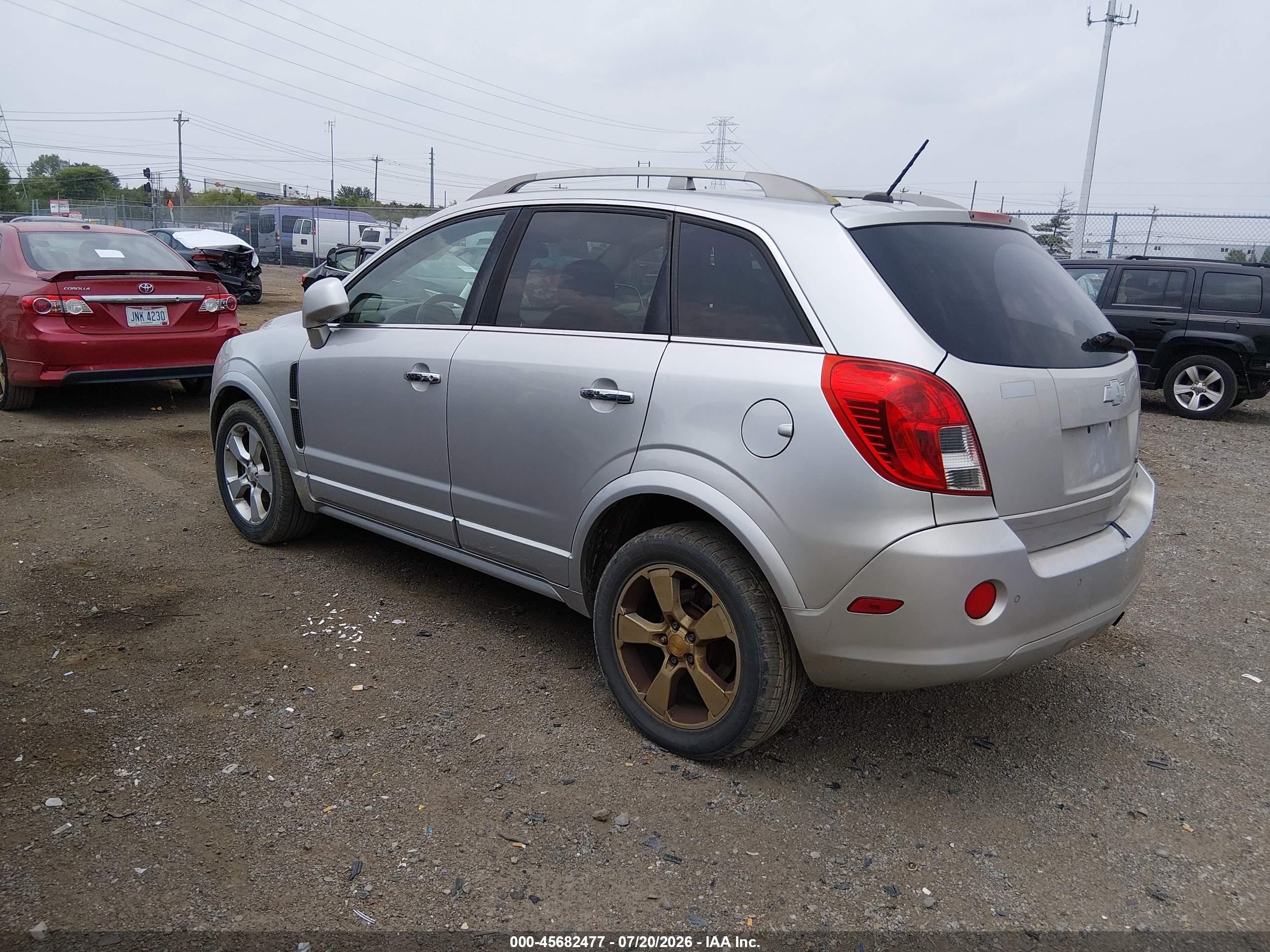 2014 Chevrolet Captiva Sport Fleet Ltz Silver vin: 3GNAL4EK3ES558915