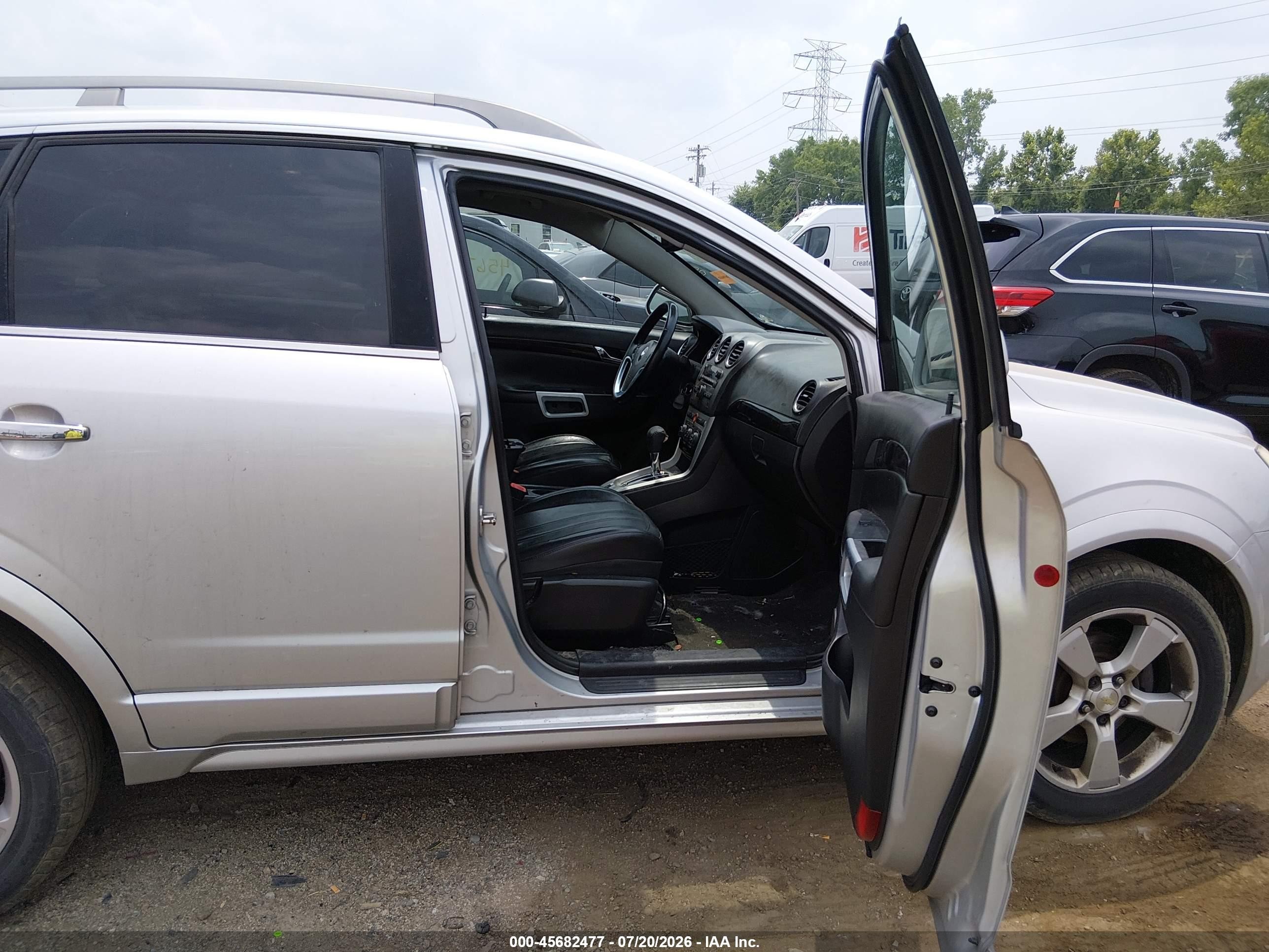 2014 Chevrolet Captiva Sport Fleet Ltz Silver vin: 3GNAL4EK3ES558915