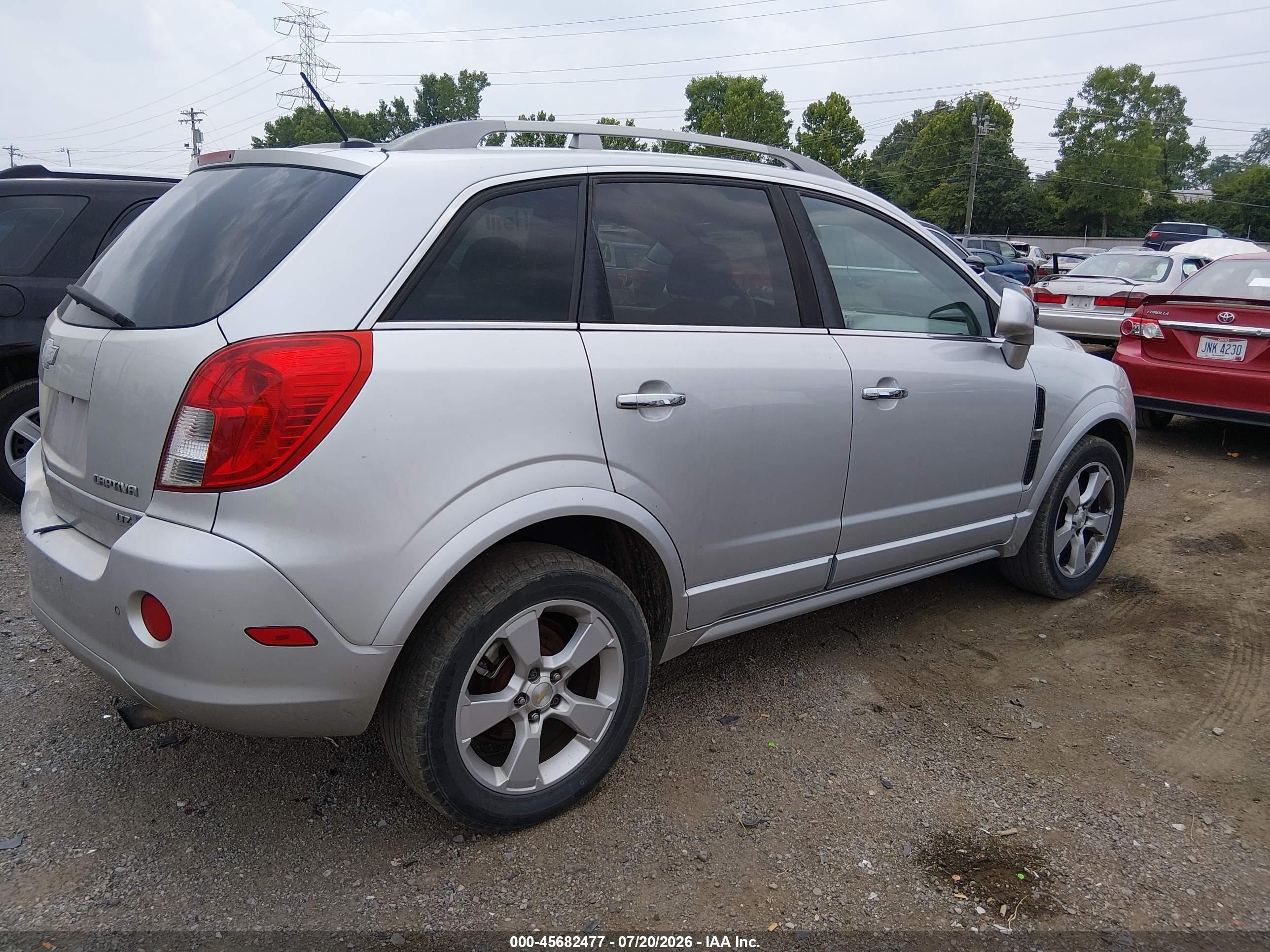 2014 Chevrolet Captiva Sport Fleet Ltz Silver vin: 3GNAL4EK3ES558915