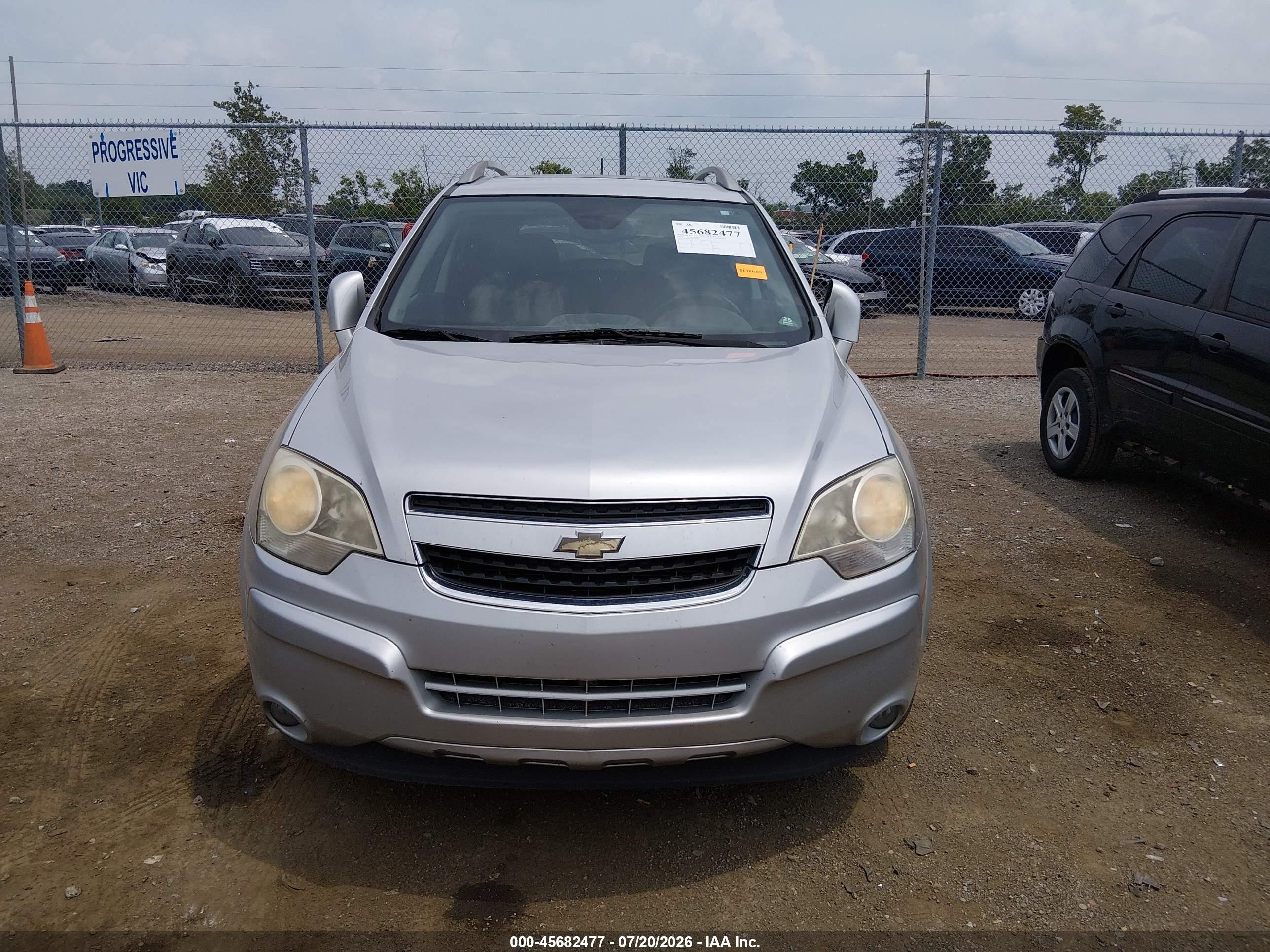 2014 Chevrolet Captiva Sport Fleet Ltz Silver vin: 3GNAL4EK3ES558915