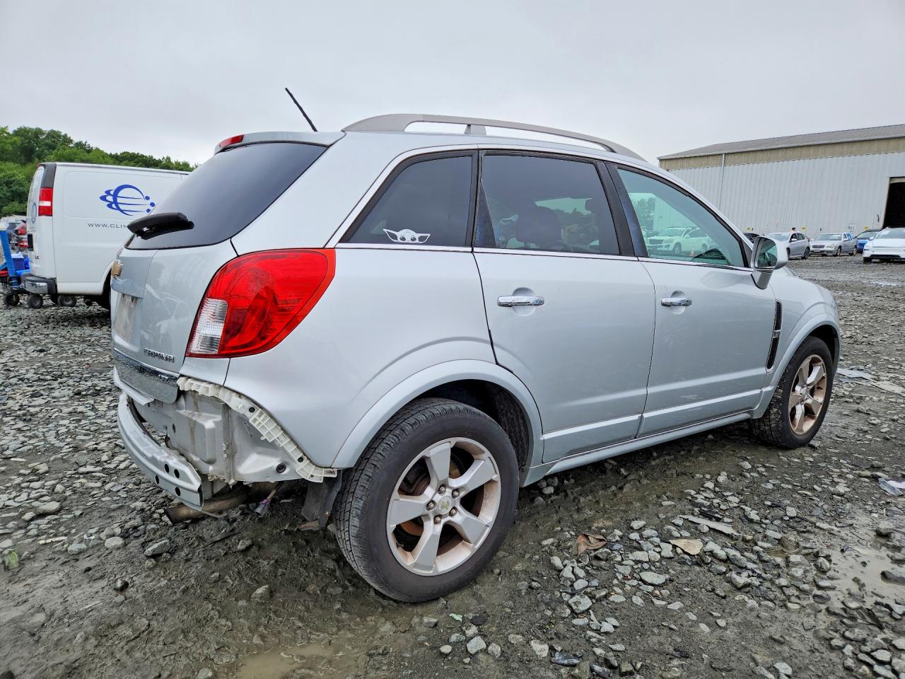2015 Chevrolet Captiva Ltz Серебряный vin: 3GNAL4EK3FS507433