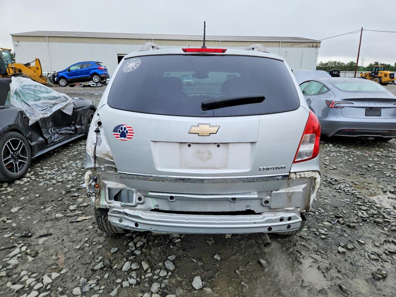 2015 Chevrolet Captiva Ltz Серебряный vin: 3GNAL4EK3FS507433