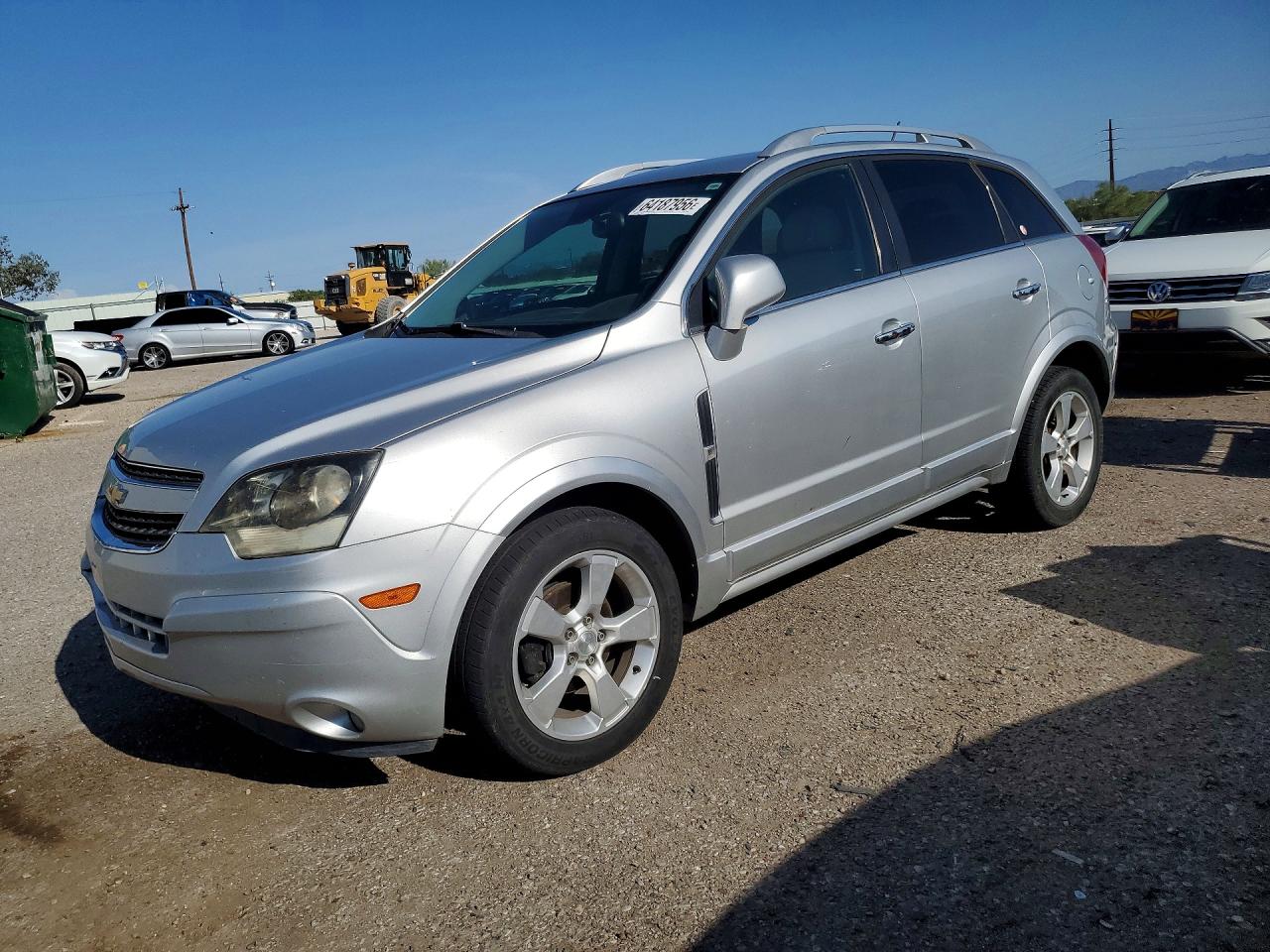 2015 Chevrolet Captiva Ltz Silver vin: 3GNAL4EK3FS527083