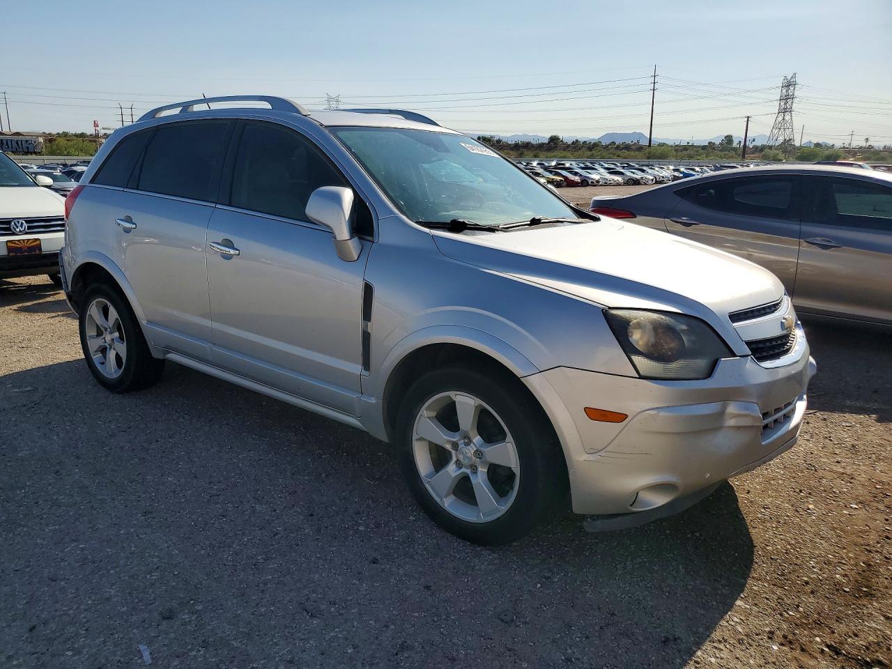 2015 Chevrolet Captiva Ltz Silver vin: 3GNAL4EK3FS527083