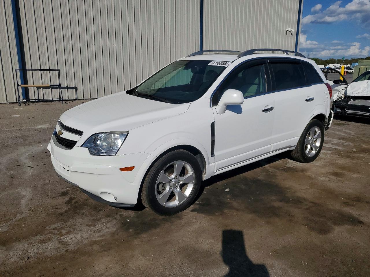 2013 Chevrolet Captiva Ltz White vin: 3GNAL4EK4DS580811