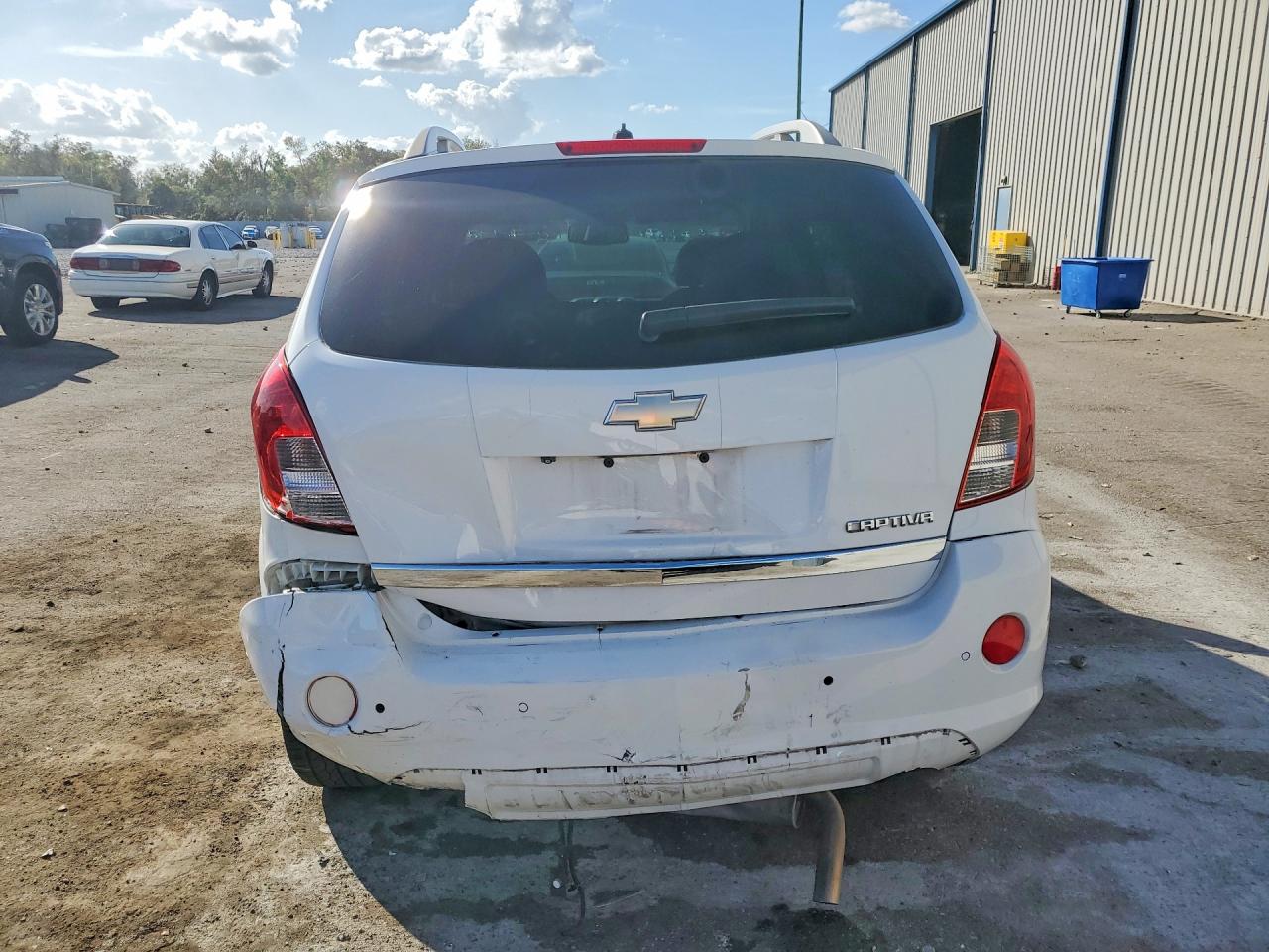 2013 Chevrolet Captiva Ltz White vin: 3GNAL4EK4DS580811