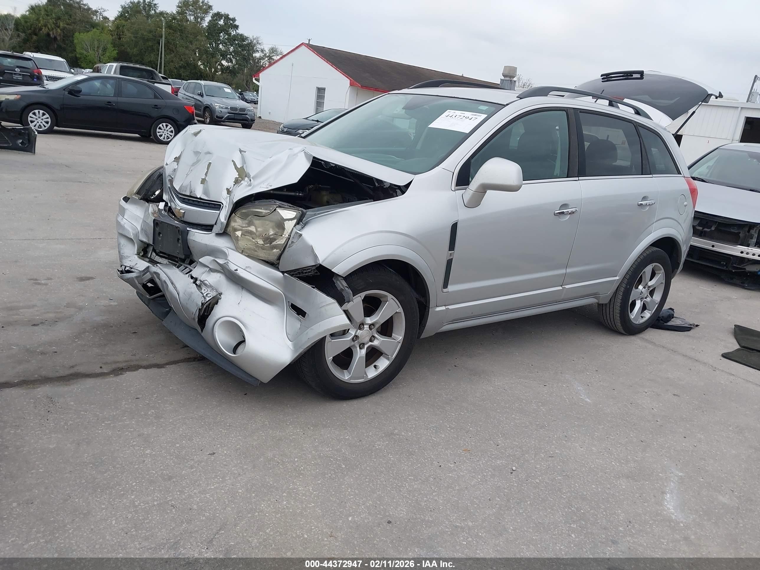 2013 Chevrolet Captiva Sport Ltz Silver vin: 3GNAL4EK4DS628324
