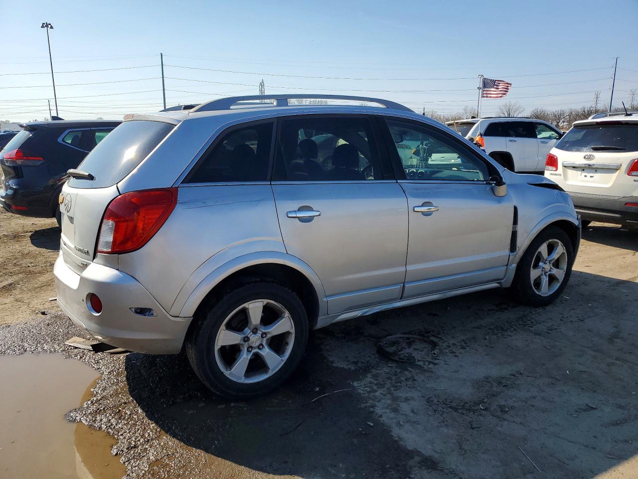 2014 Chevrolet Captiva Ltz Серебряный vin: 3GNAL4EK4ES517340