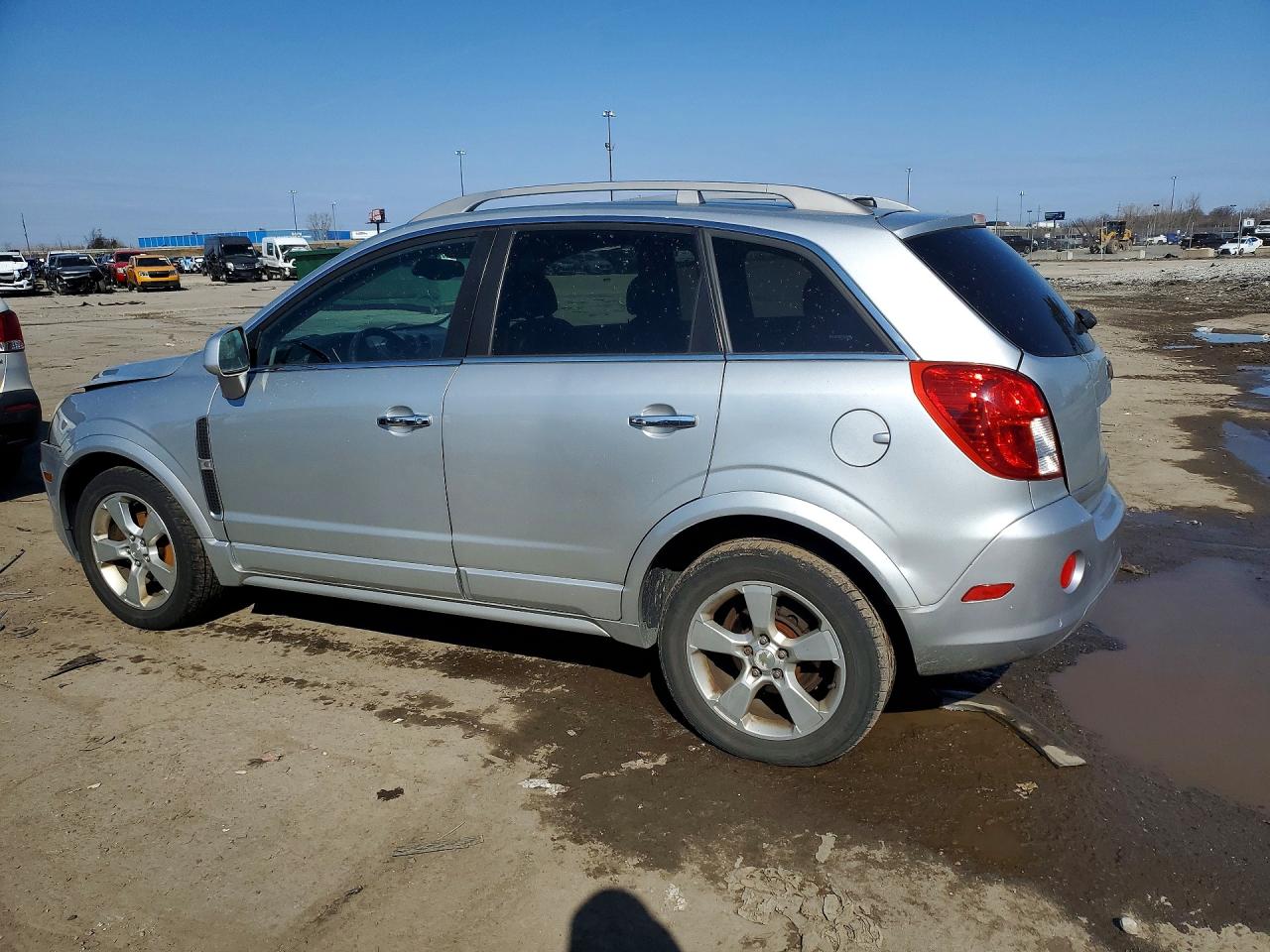 2014 Chevrolet Captiva Ltz Серебряный vin: 3GNAL4EK4ES517340