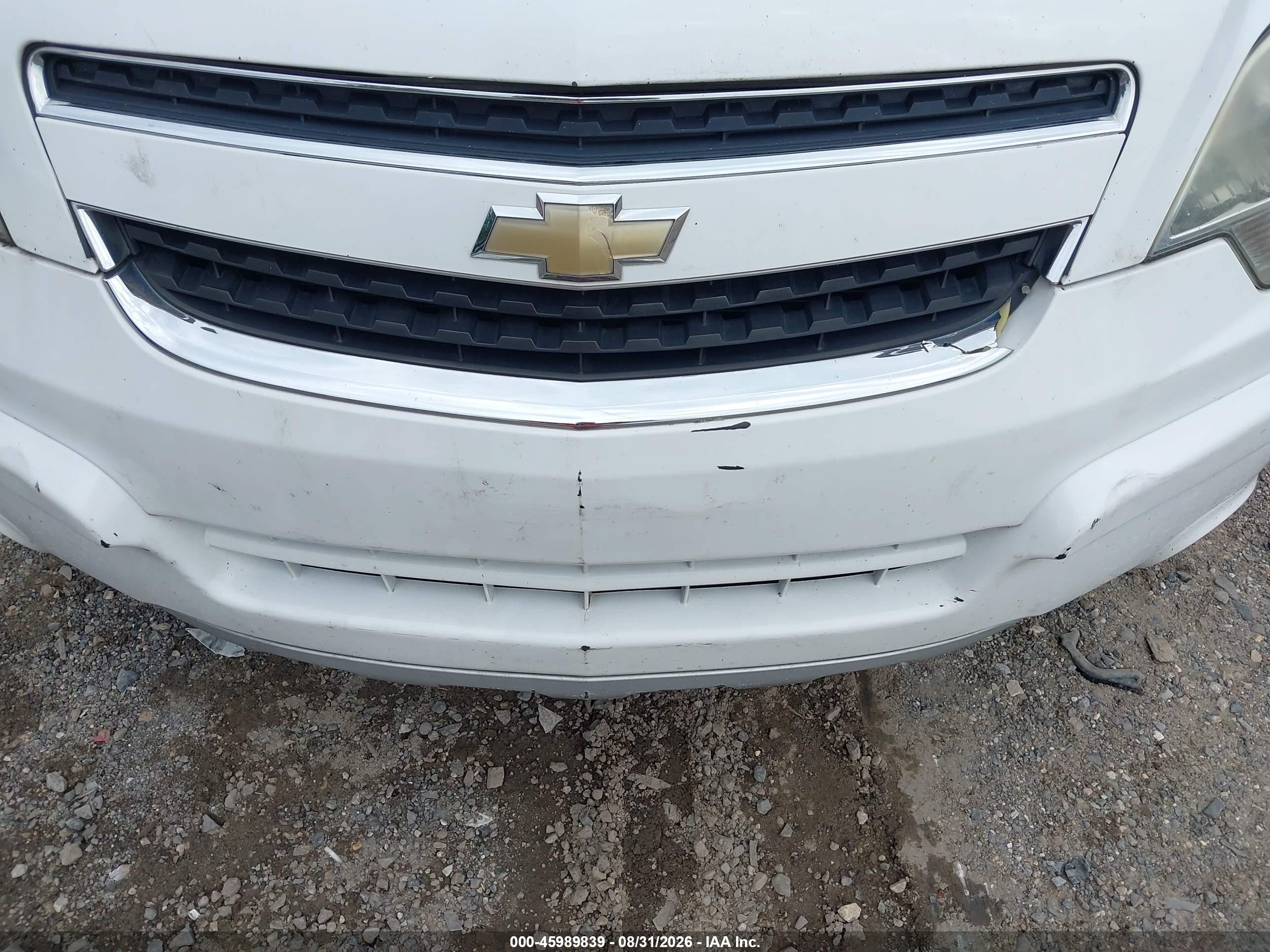2014 Chevrolet Captiva Sport Ltz White vin: 3GNAL4EK4ES557062