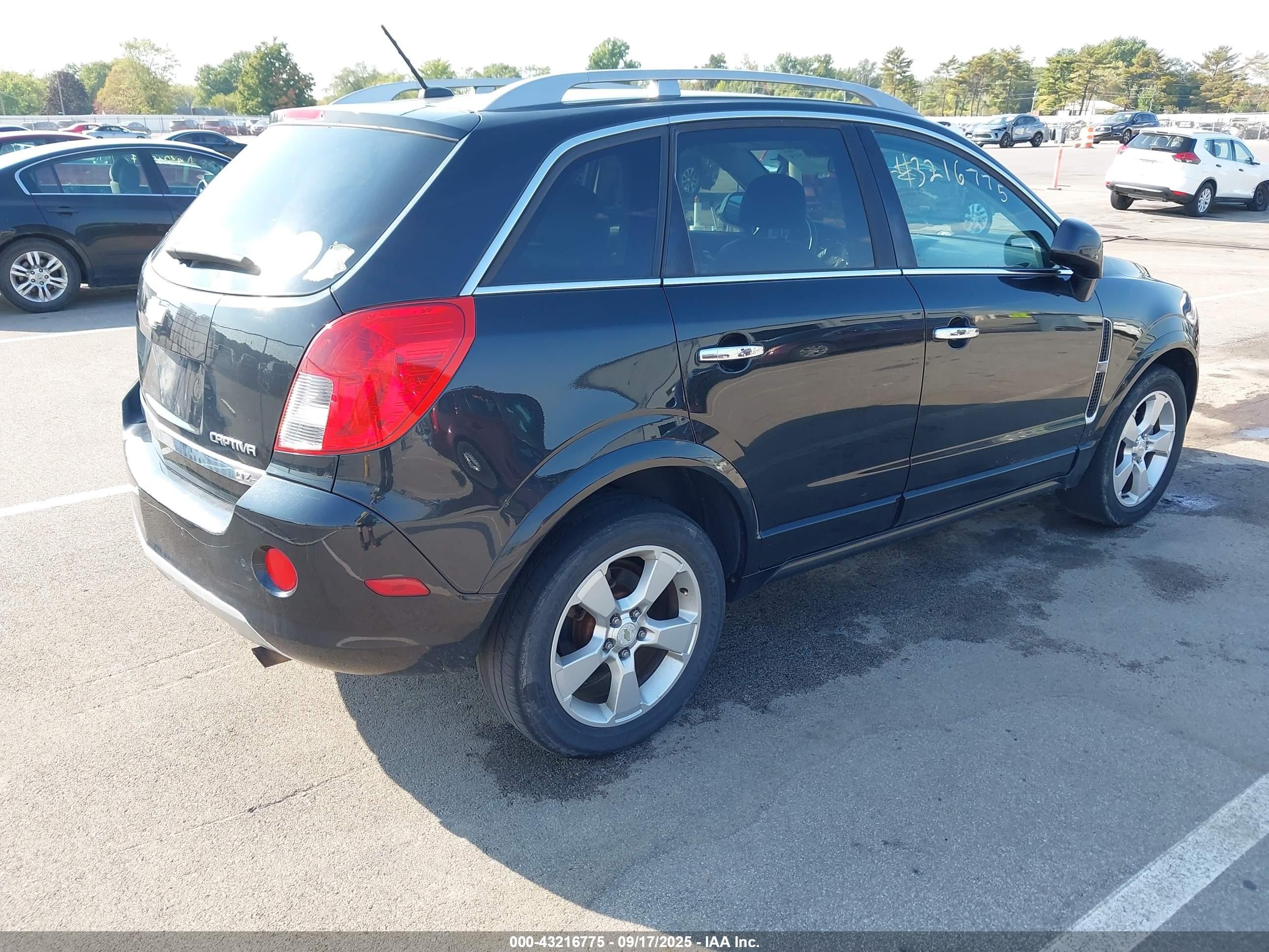 2014 Chevrolet Captiva Sport Ltz Black vin: 3GNAL4EK4ES628356