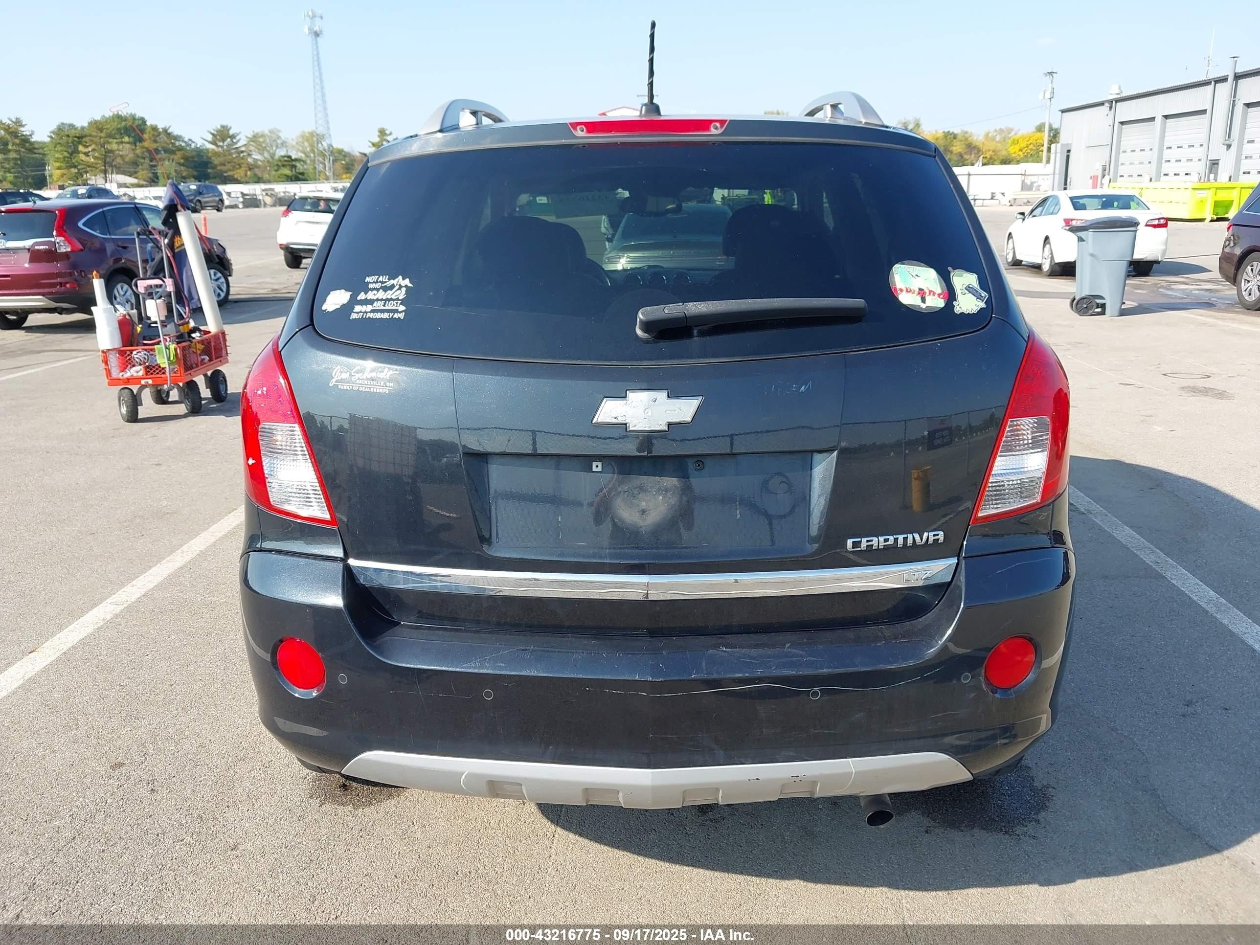 2014 Chevrolet Captiva Sport Ltz Black vin: 3GNAL4EK4ES628356