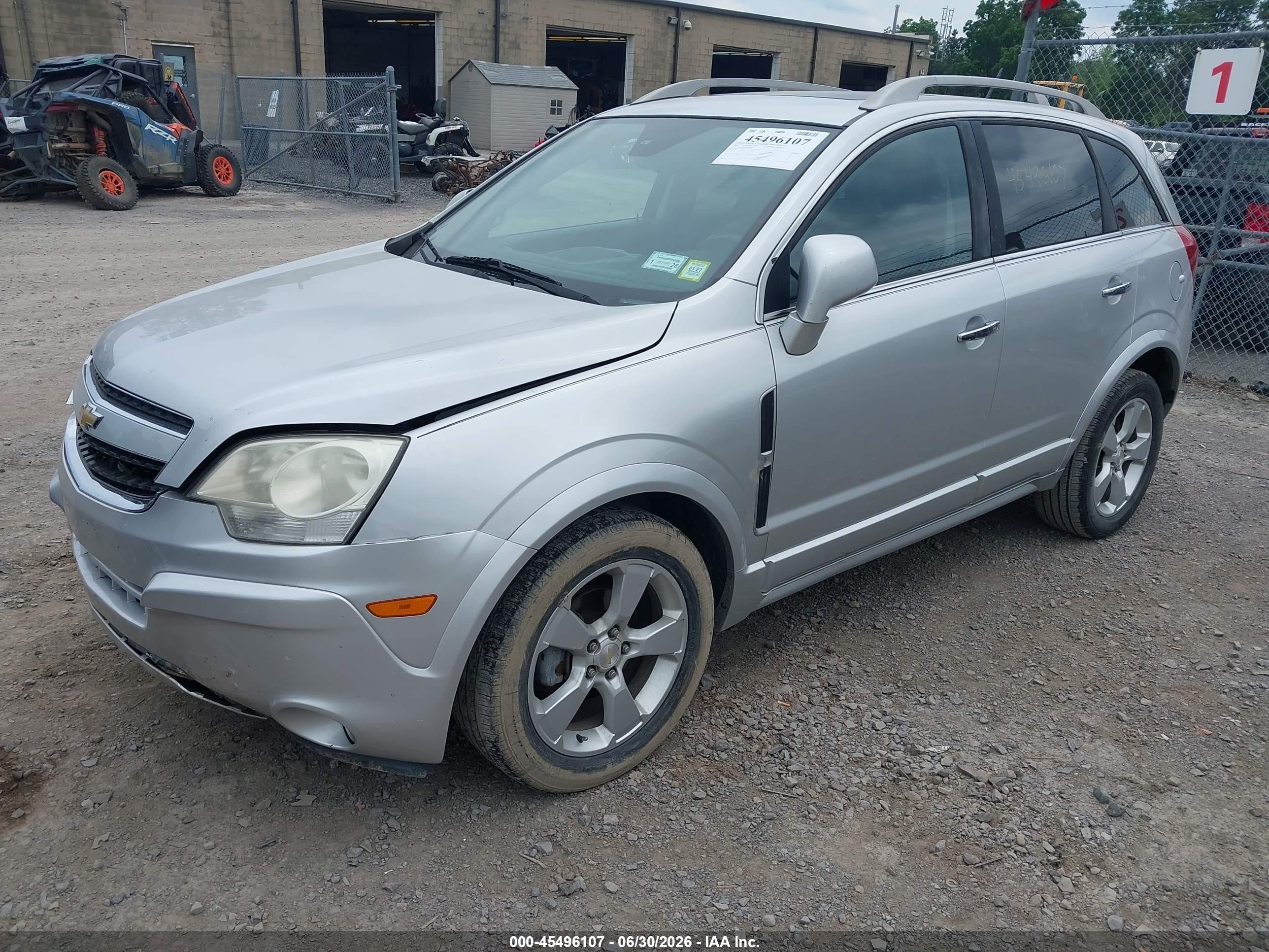 2014 Chevrolet Captiva Sport Fleet Ltz Silver vin: 3GNAL4EK5ES591057