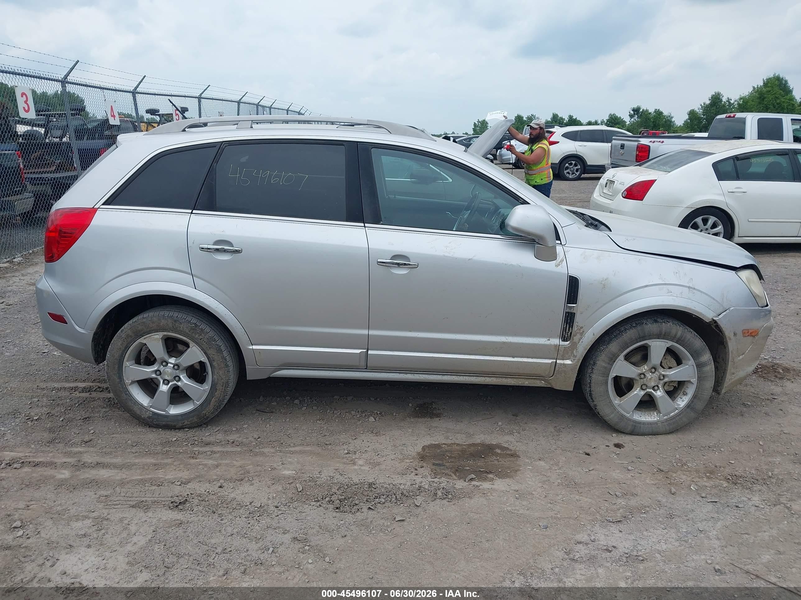 2014 Chevrolet Captiva Sport Fleet Ltz Silver vin: 3GNAL4EK5ES591057