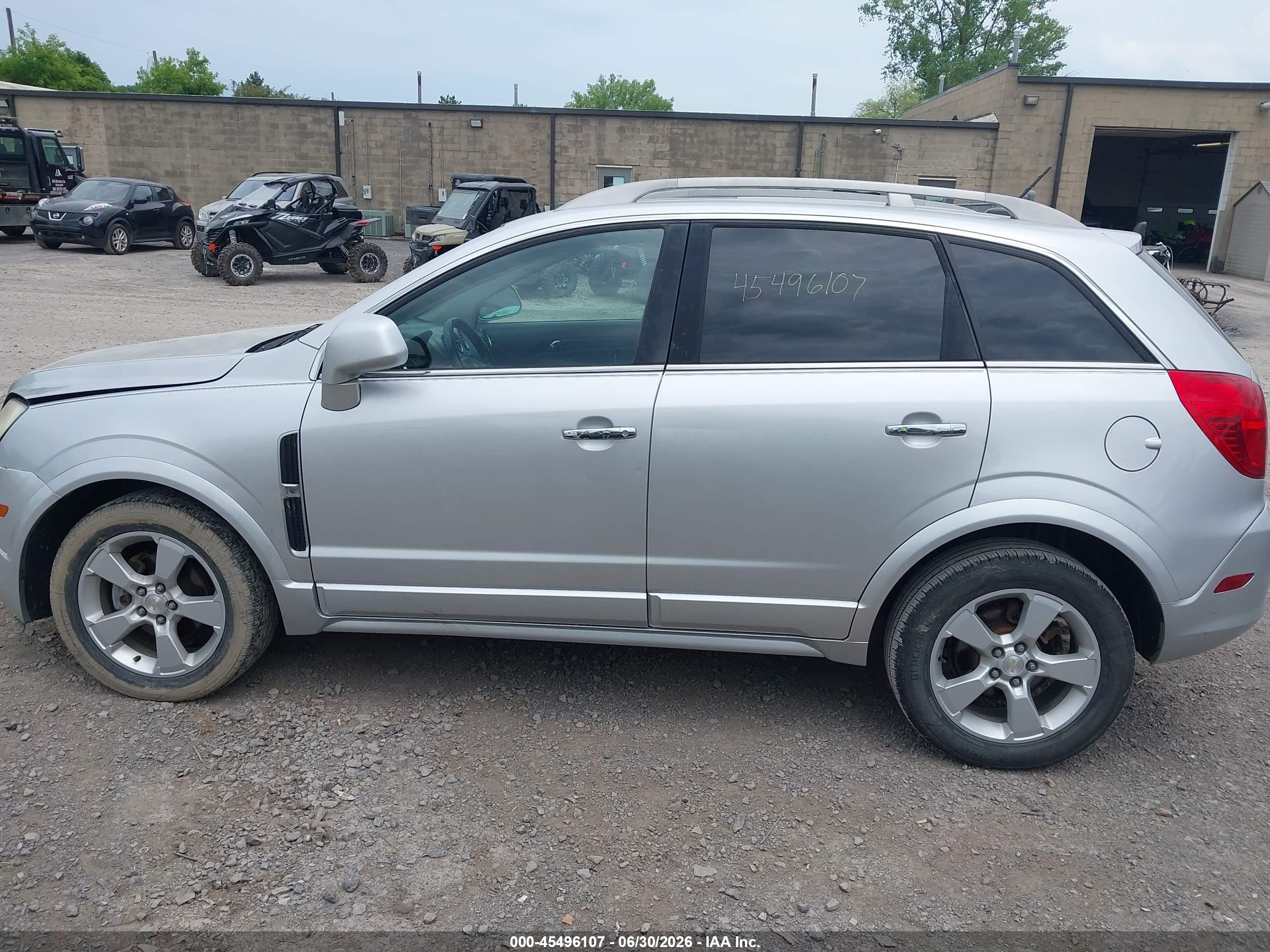 2014 Chevrolet Captiva Sport Fleet Ltz Silver vin: 3GNAL4EK5ES591057