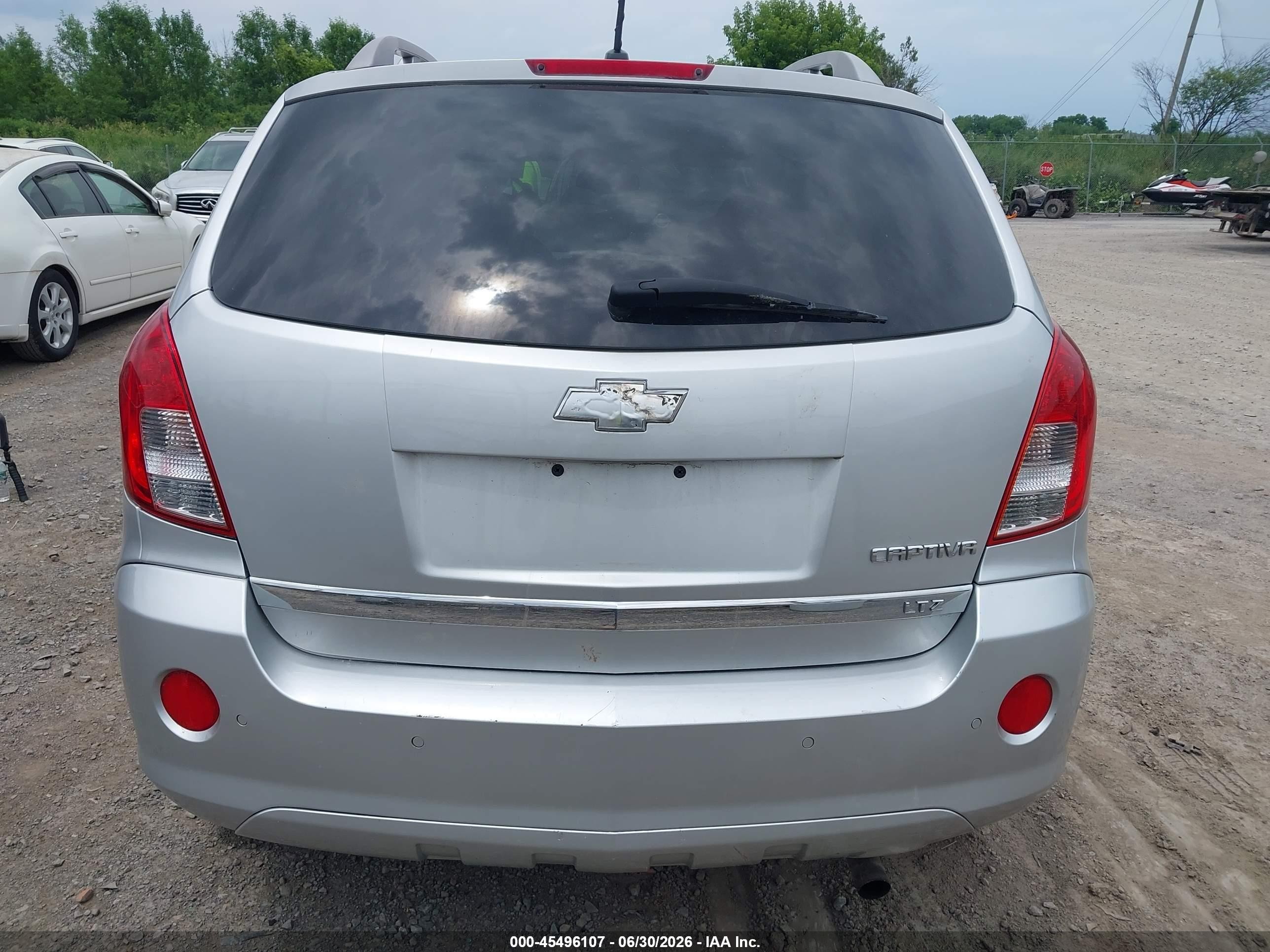 2014 Chevrolet Captiva Sport Fleet Ltz Silver vin: 3GNAL4EK5ES591057