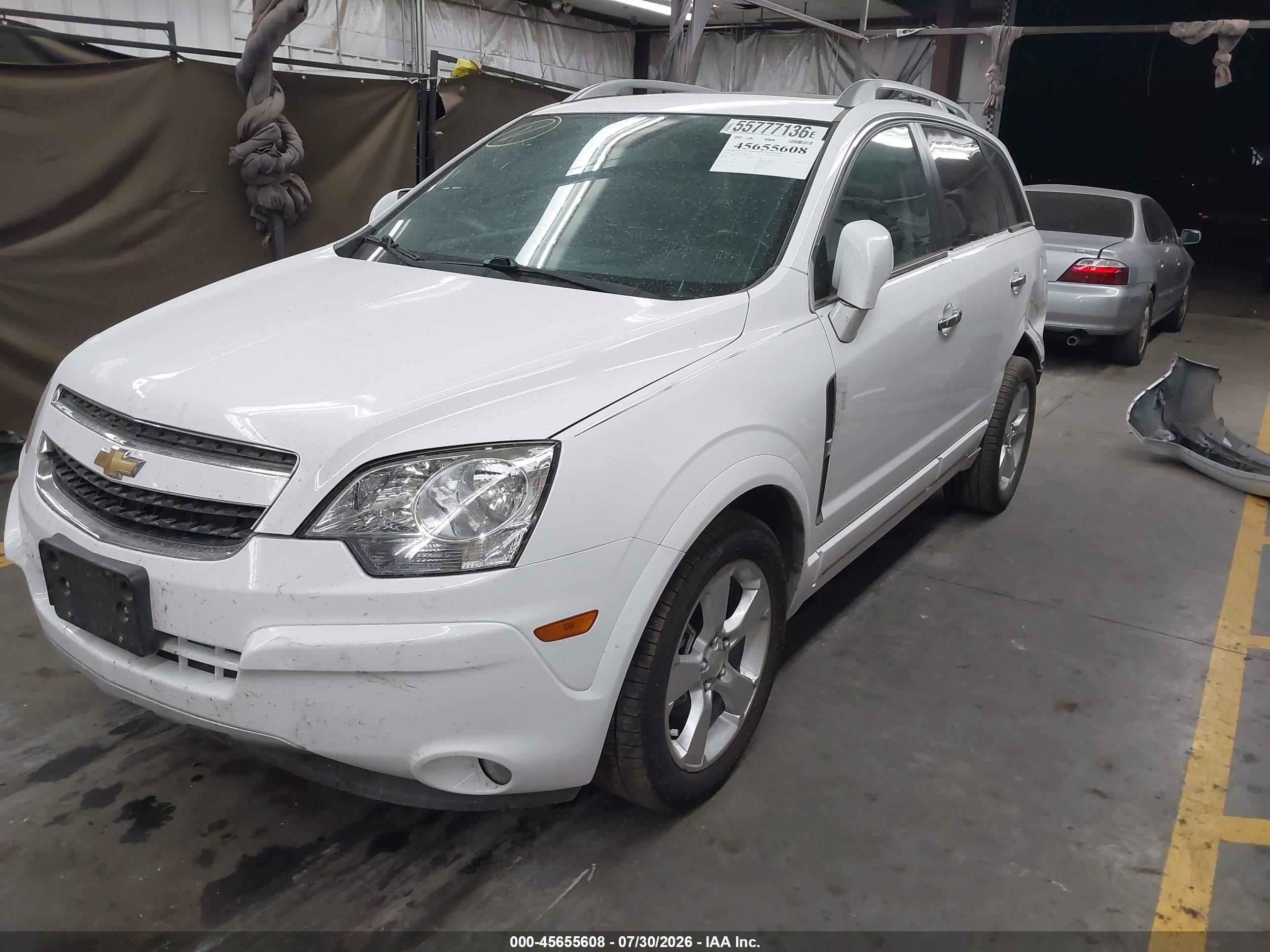 2014 Chevrolet Captiva Sport Fleet Ltz White vin: 3GNAL4EK5ES607483