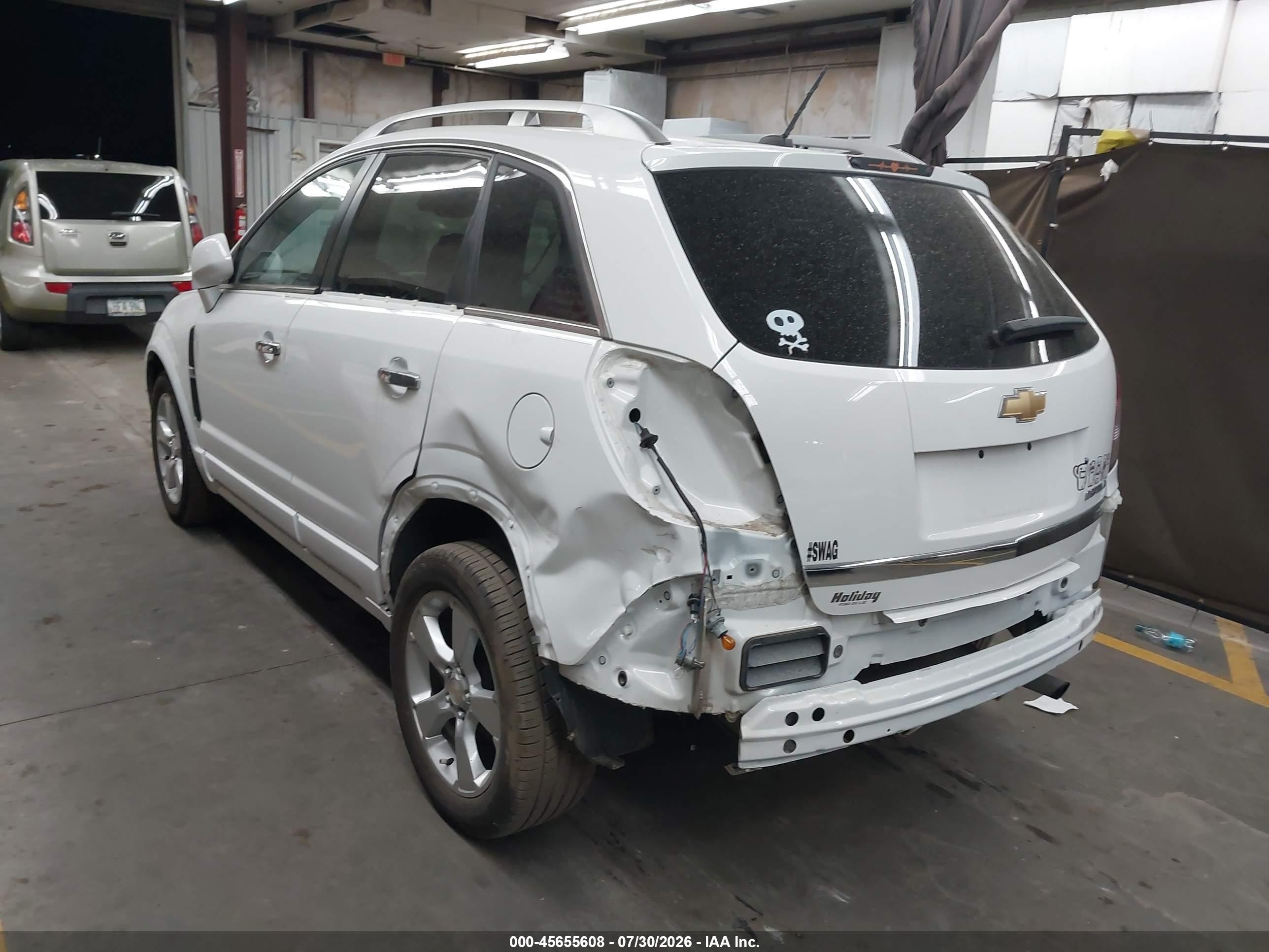 2014 Chevrolet Captiva Sport Fleet Ltz White vin: 3GNAL4EK5ES607483