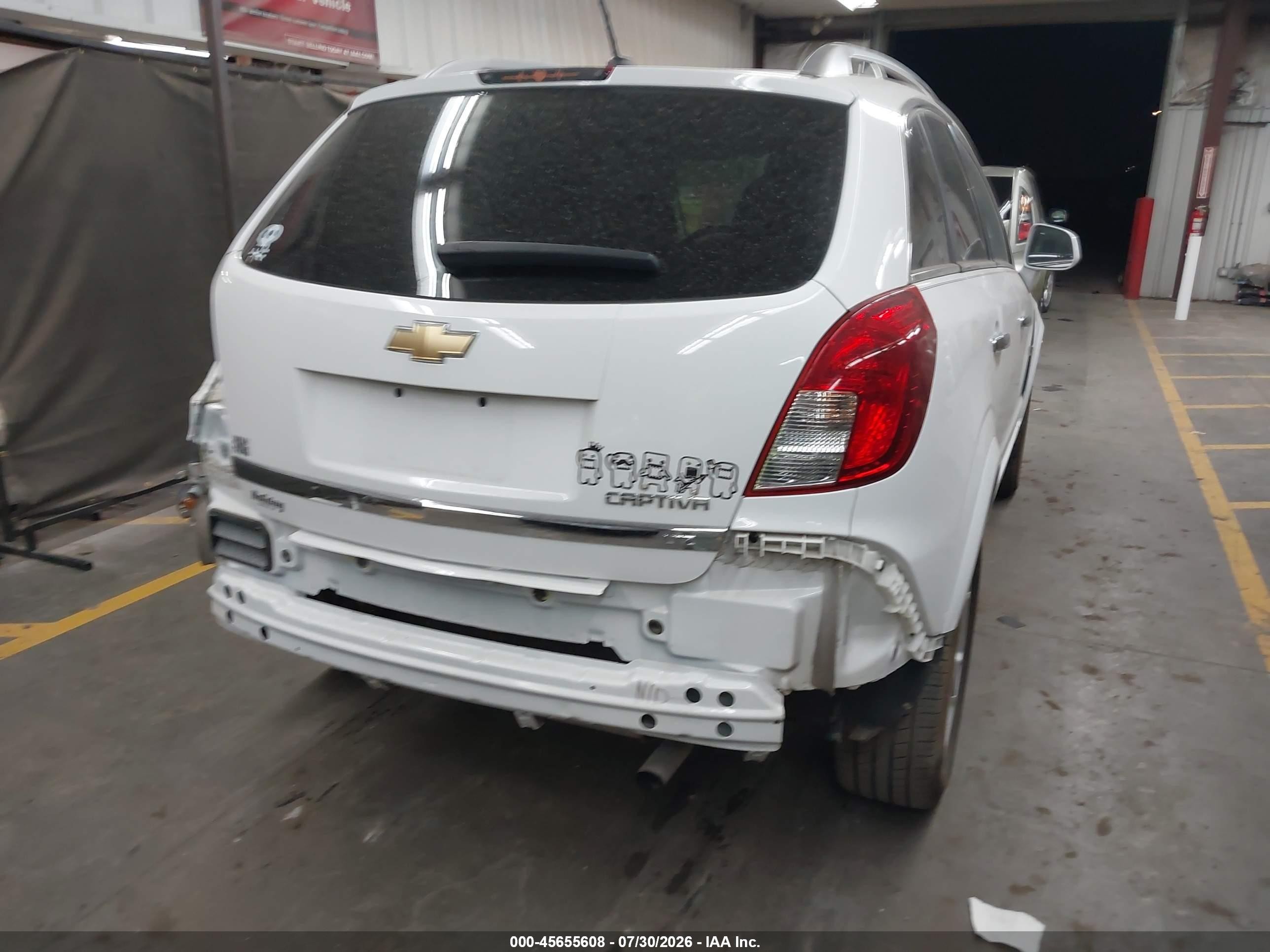 2014 Chevrolet Captiva Sport Fleet Ltz White vin: 3GNAL4EK5ES607483