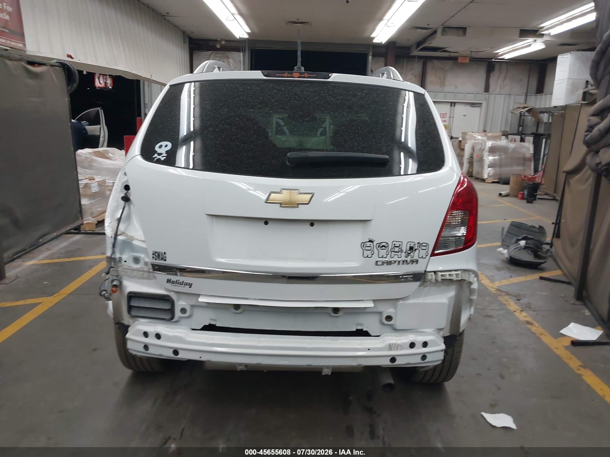 2014 Chevrolet Captiva Sport Fleet Ltz White vin: 3GNAL4EK5ES607483