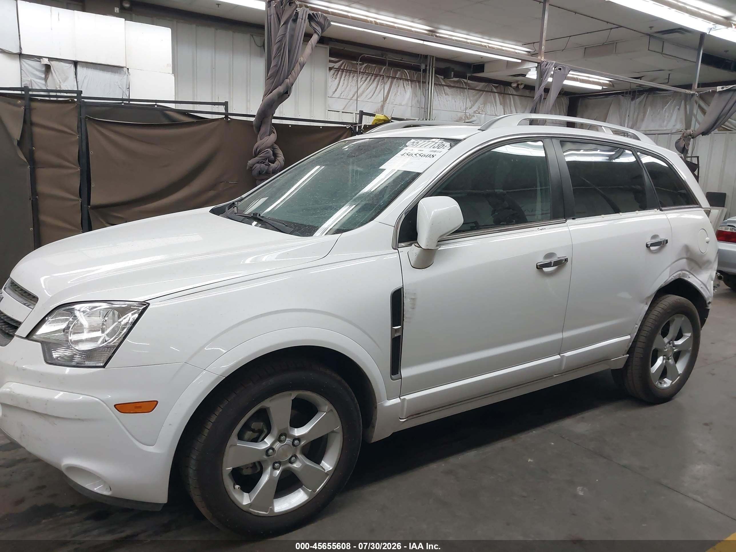 2014 Chevrolet Captiva Sport Fleet Ltz White vin: 3GNAL4EK5ES607483