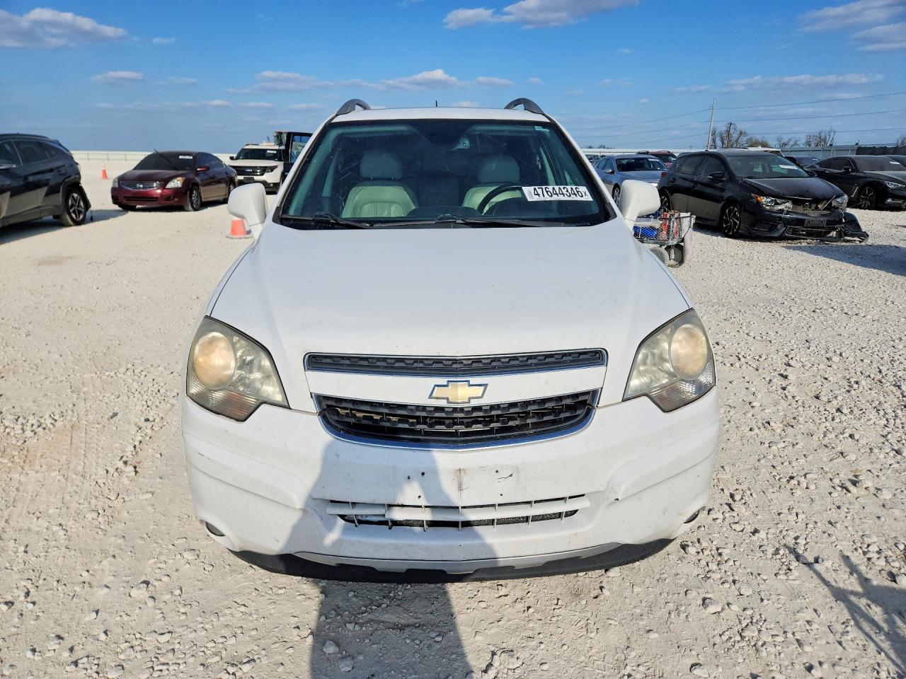 2014 Chevrolet Captiva Ltz White vin: 3GNAL4EK5ES636272