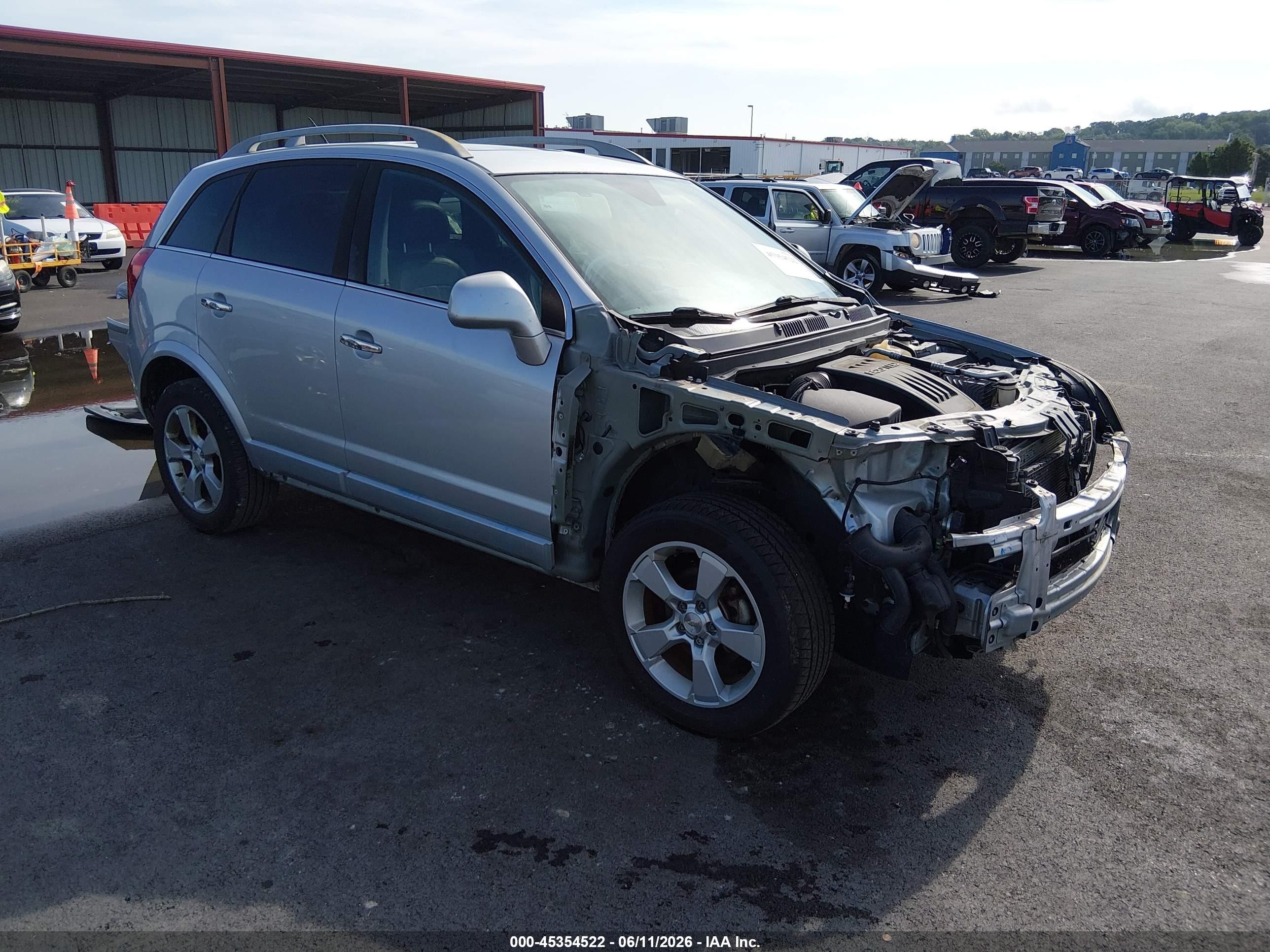 2014 Chevrolet Captiva Sport Ltz Gray vin: 3GNAL4EK5ES643478