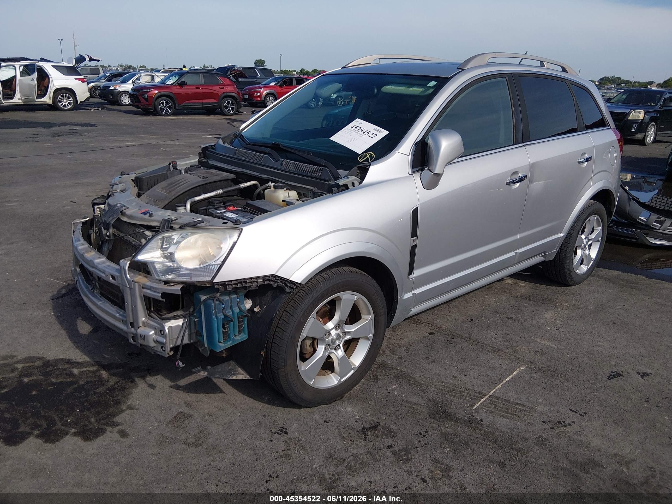 2014 Chevrolet Captiva Sport Ltz Gray vin: 3GNAL4EK5ES643478
