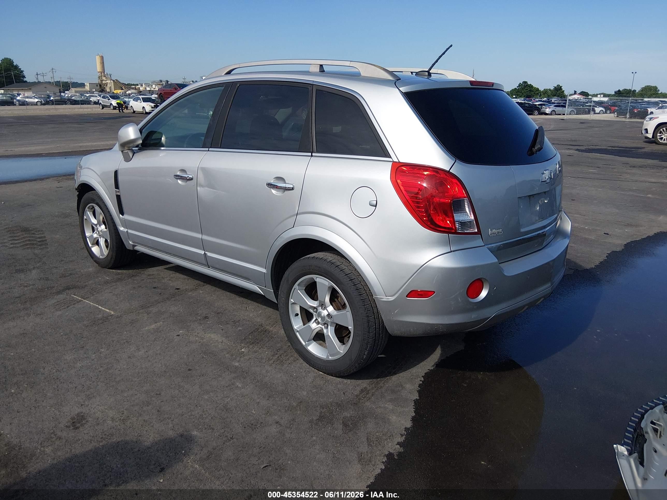2014 Chevrolet Captiva Sport Ltz Gray vin: 3GNAL4EK5ES643478