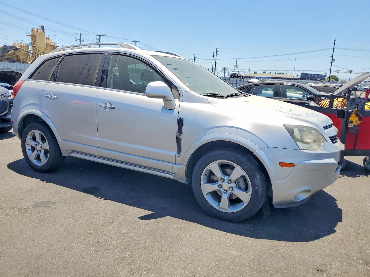 2015 Chevrolet Captiva Ltz Silver vin: 3GNAL4EK5FS507157