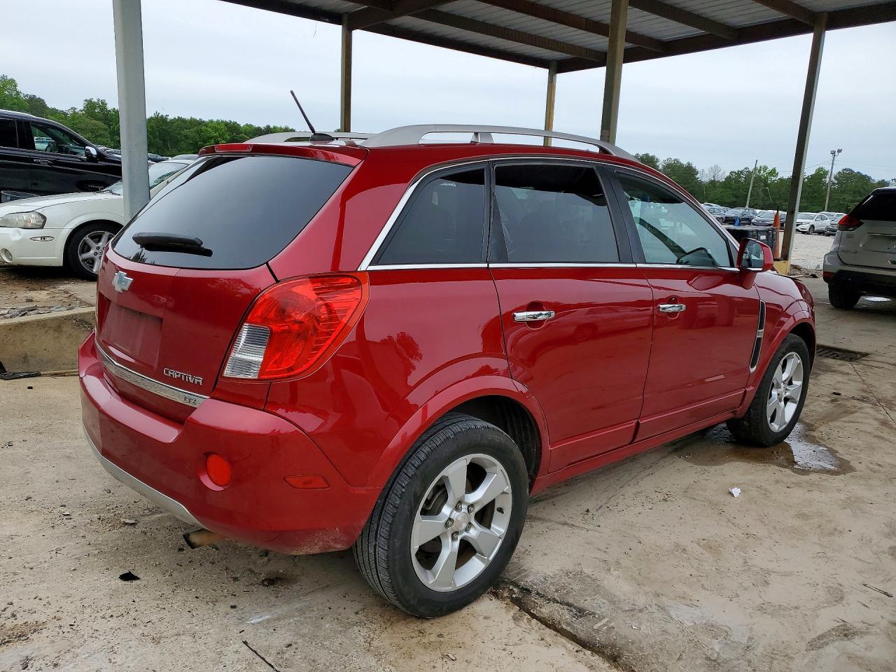 2013 Chevrolet Captiva Ltz Red vin: 3GNAL4EK6DS630821