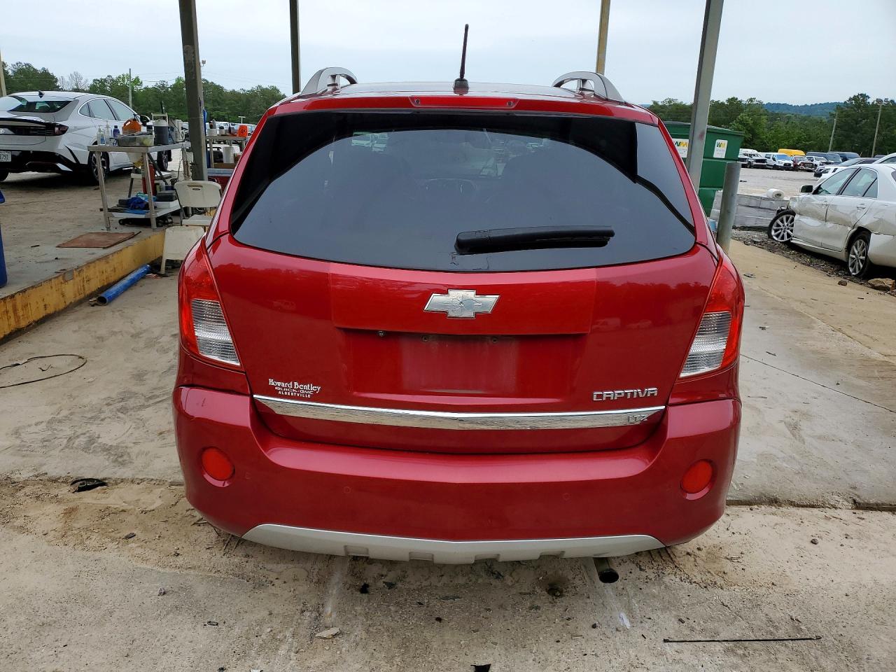 2013 Chevrolet Captiva Ltz Red vin: 3GNAL4EK6DS630821