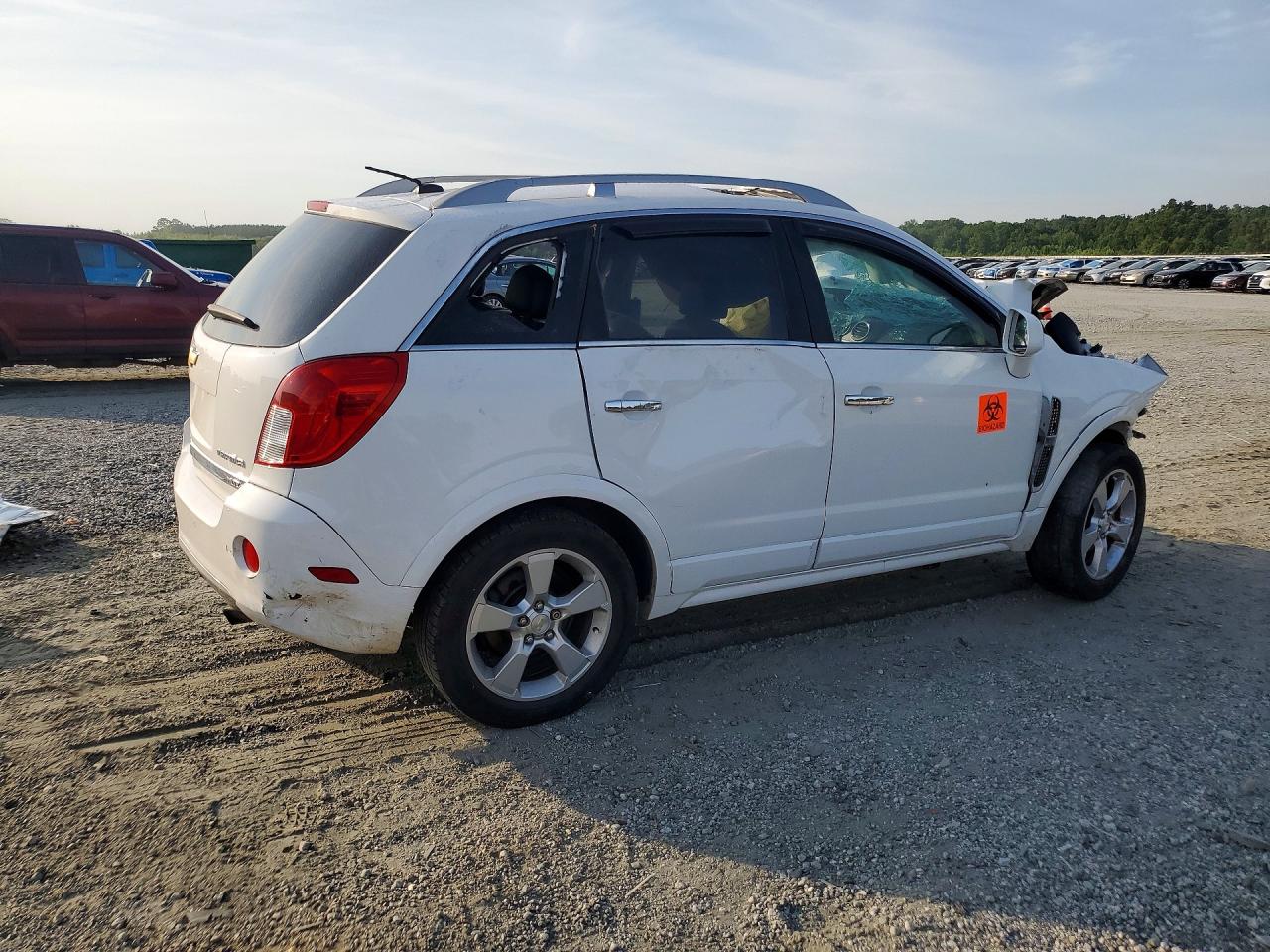2014 Chevrolet Captiva Ltz Белый vin: 3GNAL4EK6ES644669