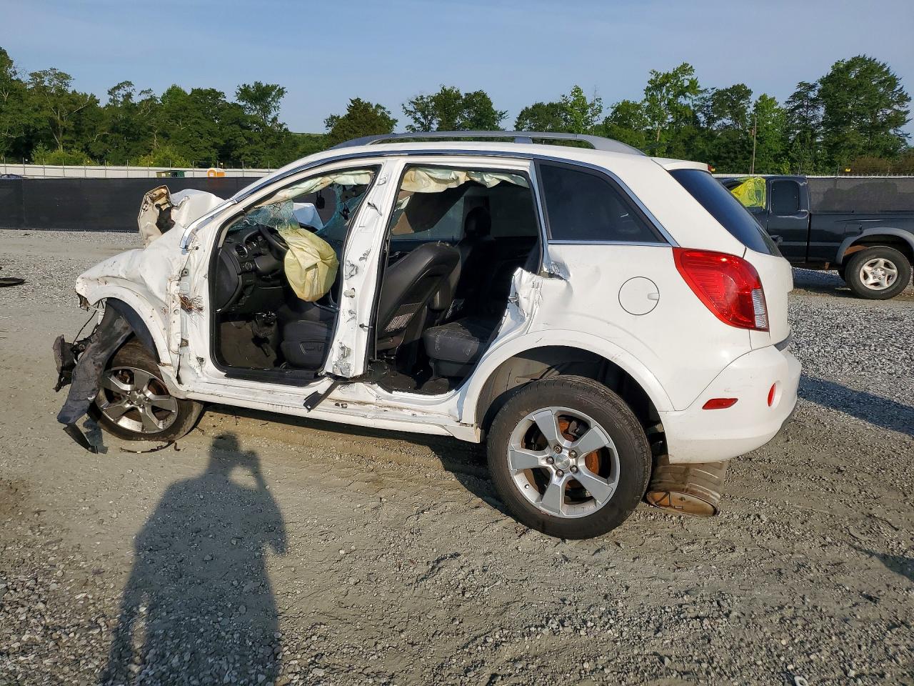 2014 Chevrolet Captiva Ltz Белый vin: 3GNAL4EK6ES644669
