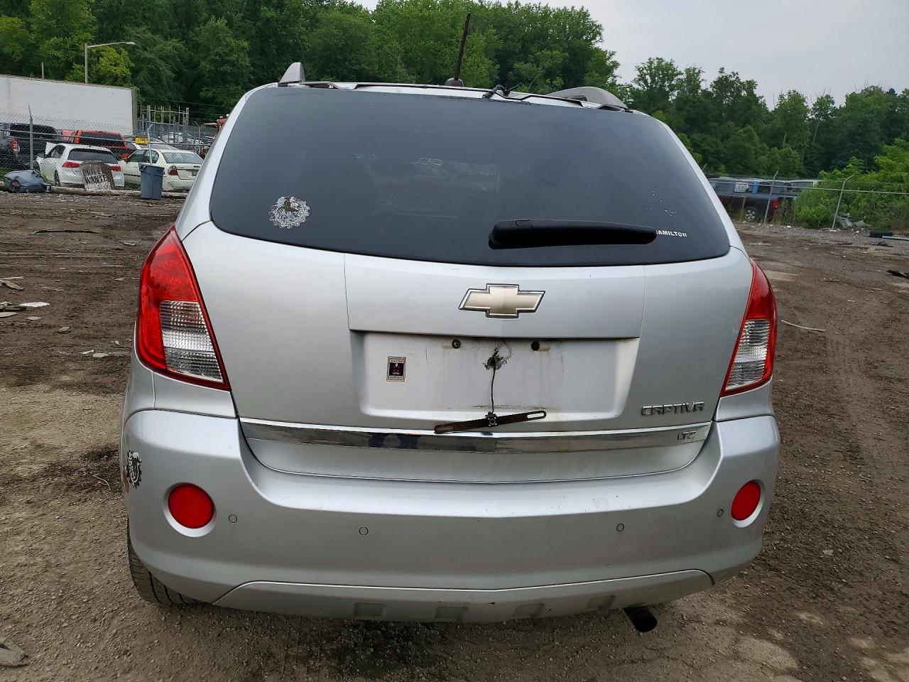 2014 Chevrolet Captiva Ltz Silver vin: 3GNAL4EK6ES666770