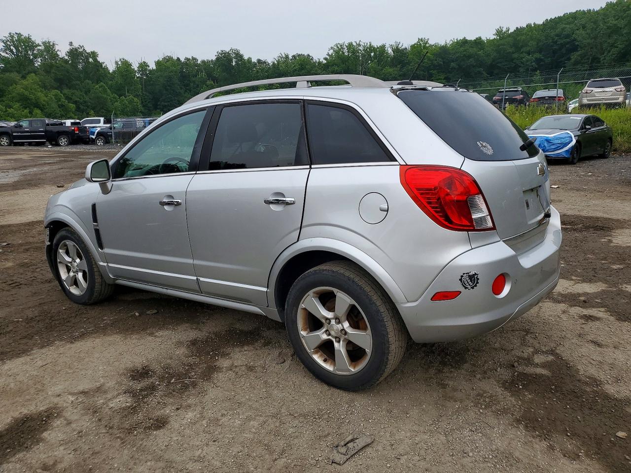 2014 Chevrolet Captiva Ltz Silver vin: 3GNAL4EK6ES666770