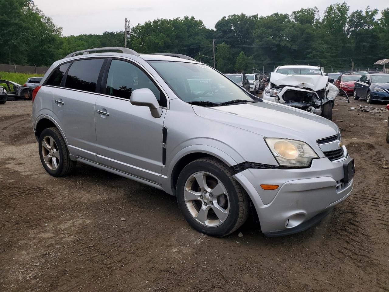 2014 Chevrolet Captiva Ltz Silver vin: 3GNAL4EK6ES666770
