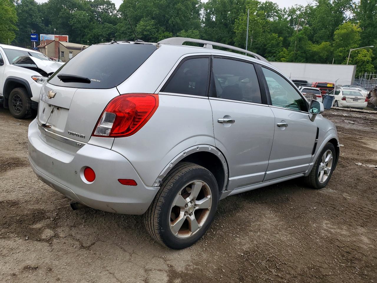 2014 Chevrolet Captiva Ltz Silver vin: 3GNAL4EK6ES666770