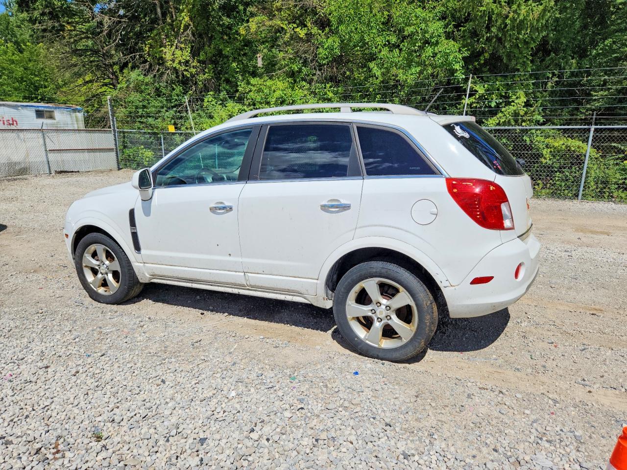 2014 Chevrolet Captiva Ltz White vin: 3GNAL4EK6ES673749