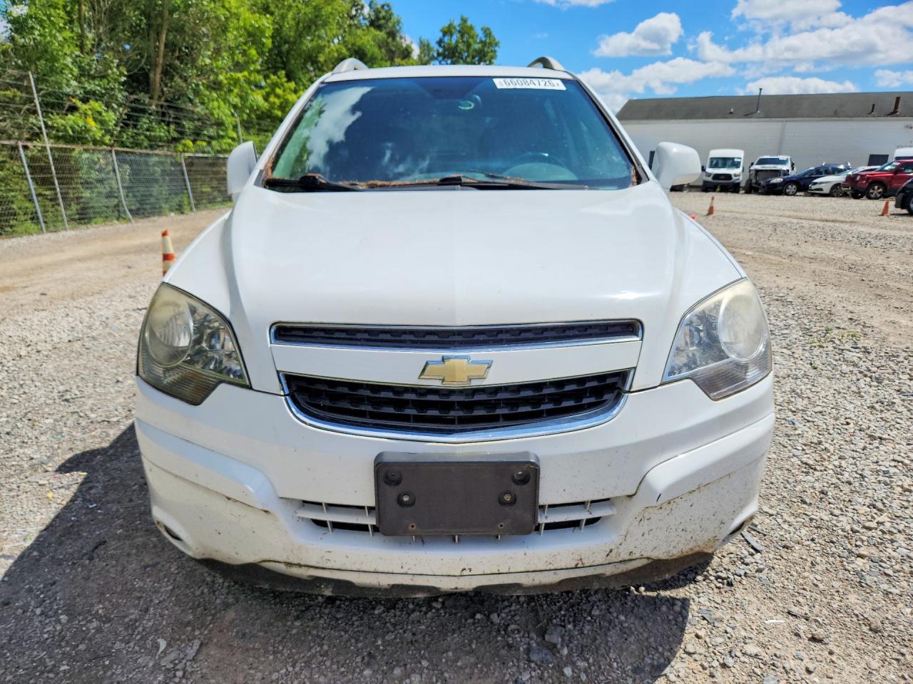2014 Chevrolet Captiva Ltz White vin: 3GNAL4EK6ES673749