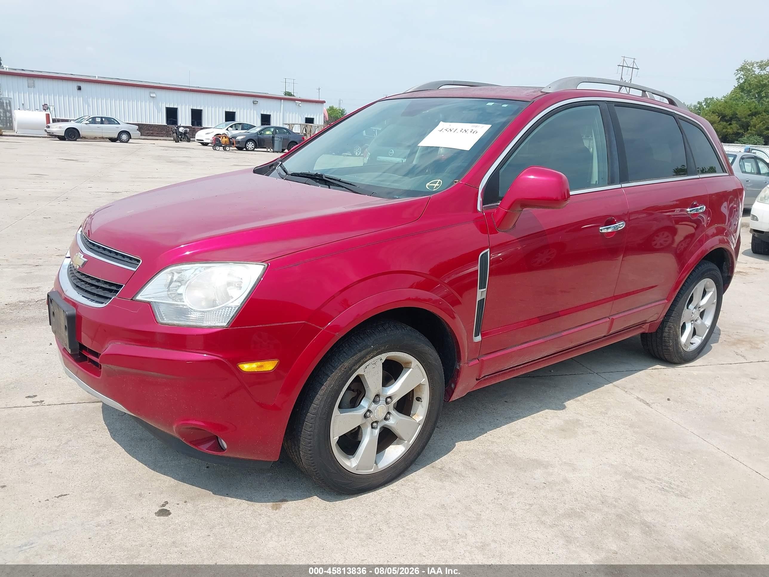 2014 Chevrolet Captiva Sport Fleet Ltz Red vin: 3GNAL4EK6ES682869