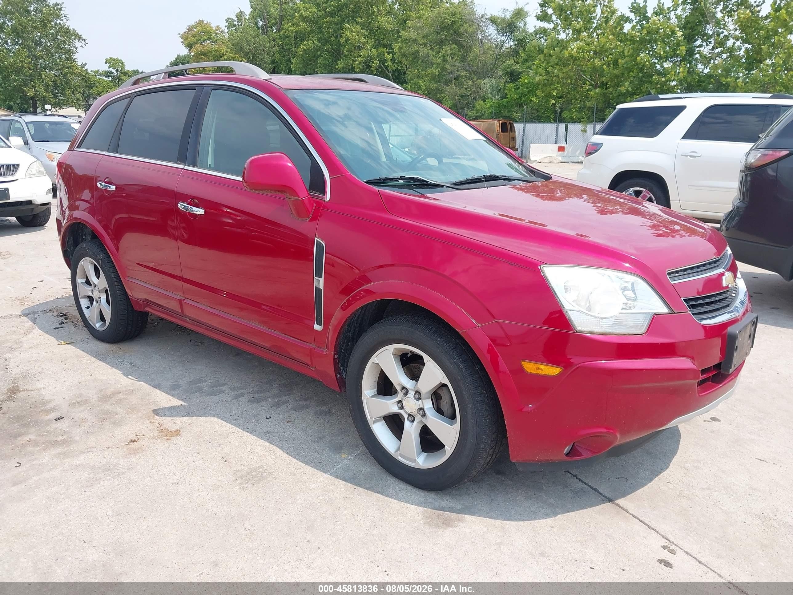 2014 Chevrolet Captiva Sport Fleet Ltz Red vin: 3GNAL4EK6ES682869