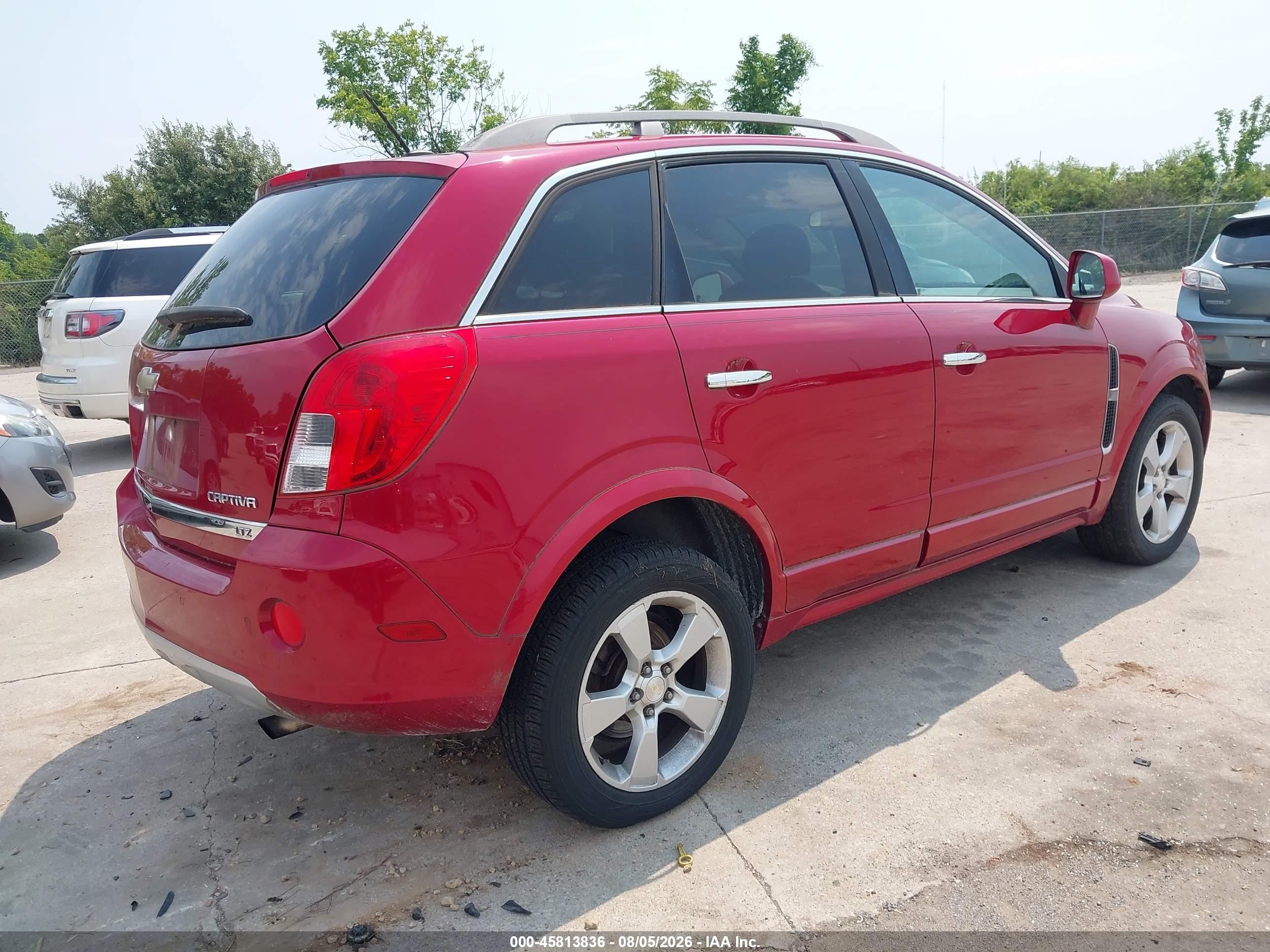2014 Chevrolet Captiva Sport Fleet Ltz Red vin: 3GNAL4EK6ES682869
