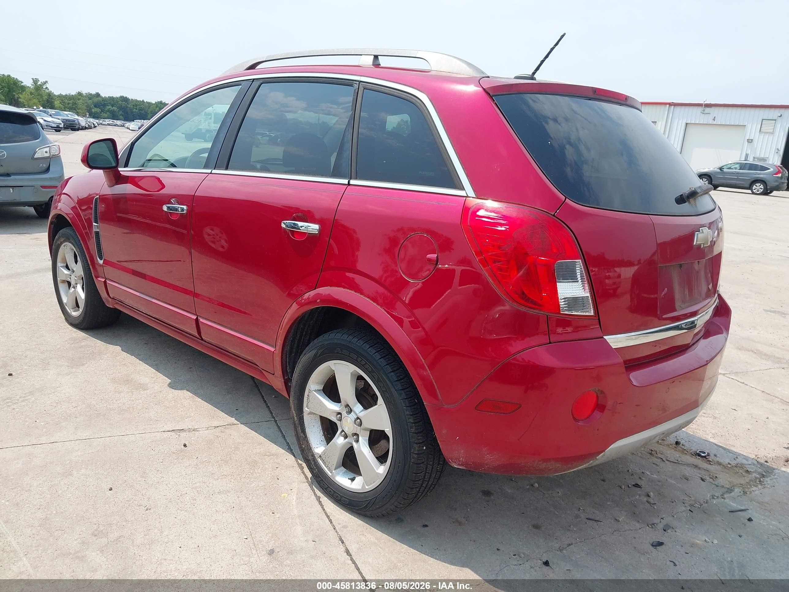2014 Chevrolet Captiva Sport Fleet Ltz Red vin: 3GNAL4EK6ES682869