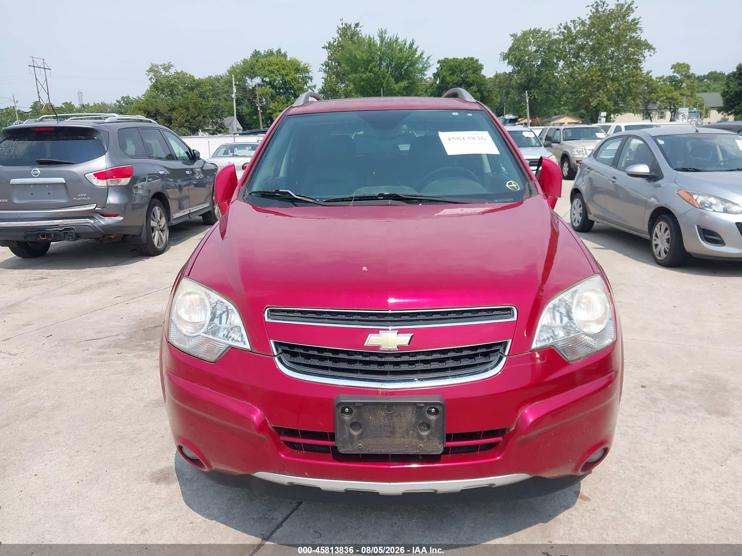 2014 Chevrolet Captiva Sport Fleet Ltz Red vin: 3GNAL4EK6ES682869