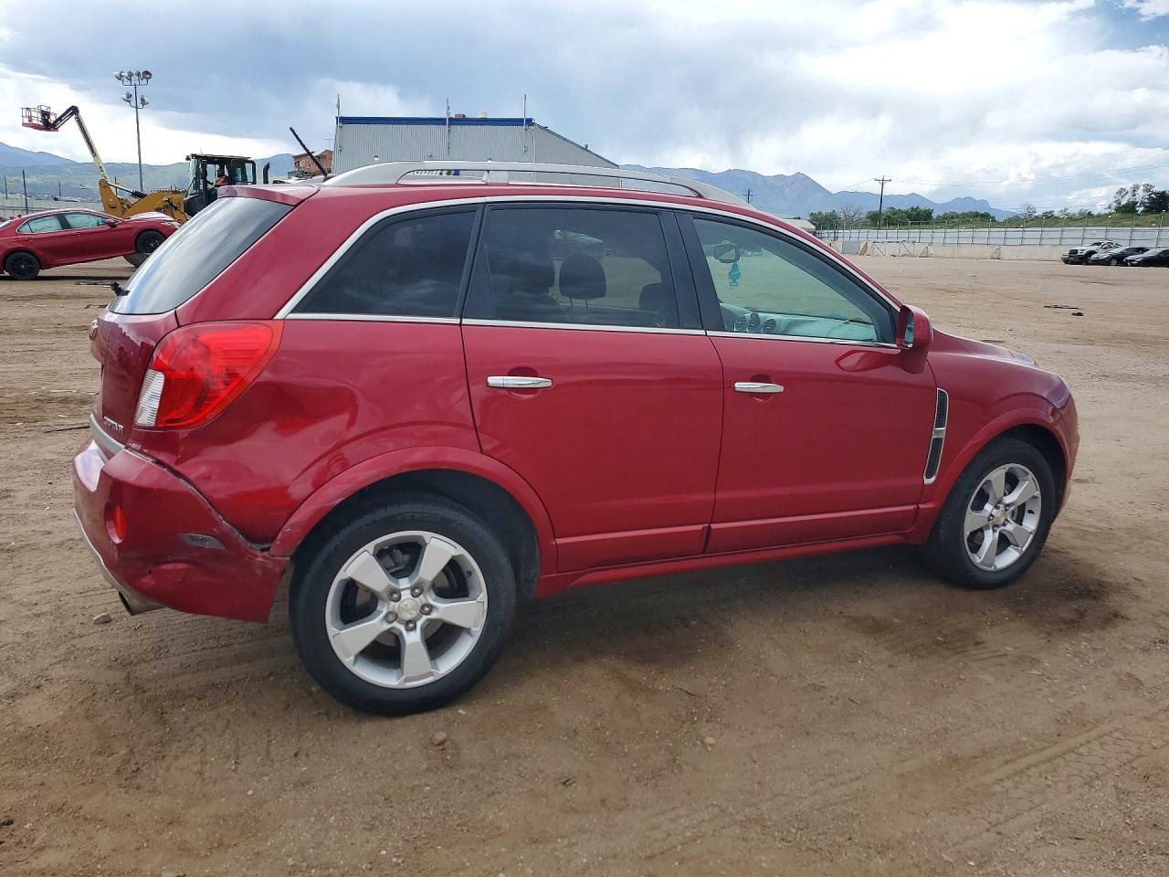 2015 Chevrolet Captiva Ltz Red vin: 3GNAL4EK6FS507426