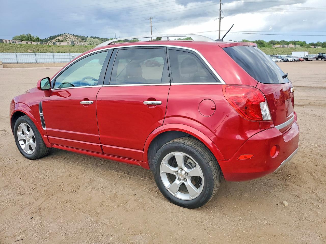 2015 Chevrolet Captiva Ltz Red vin: 3GNAL4EK6FS507426