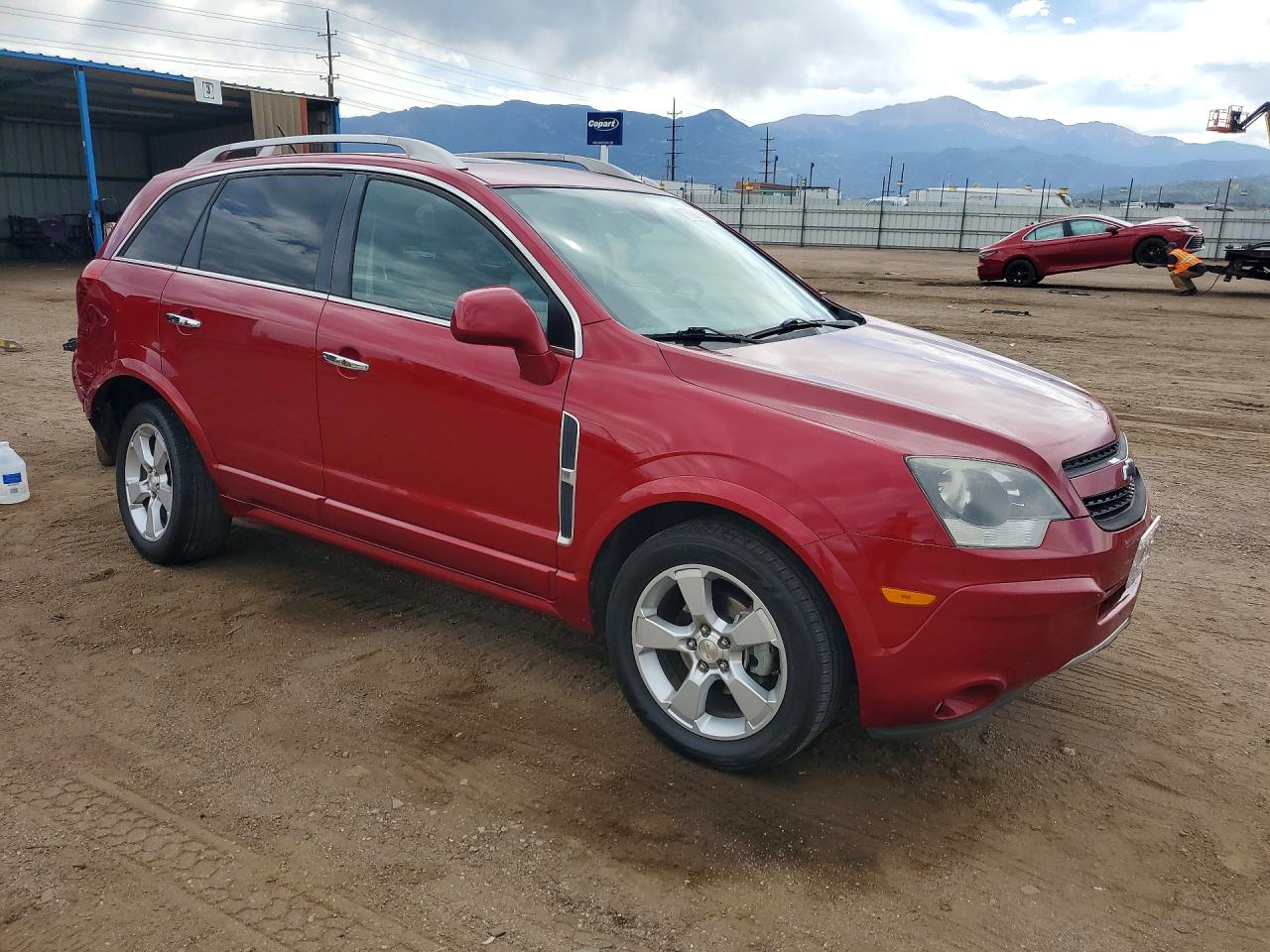 2015 Chevrolet Captiva Ltz Red vin: 3GNAL4EK6FS507426