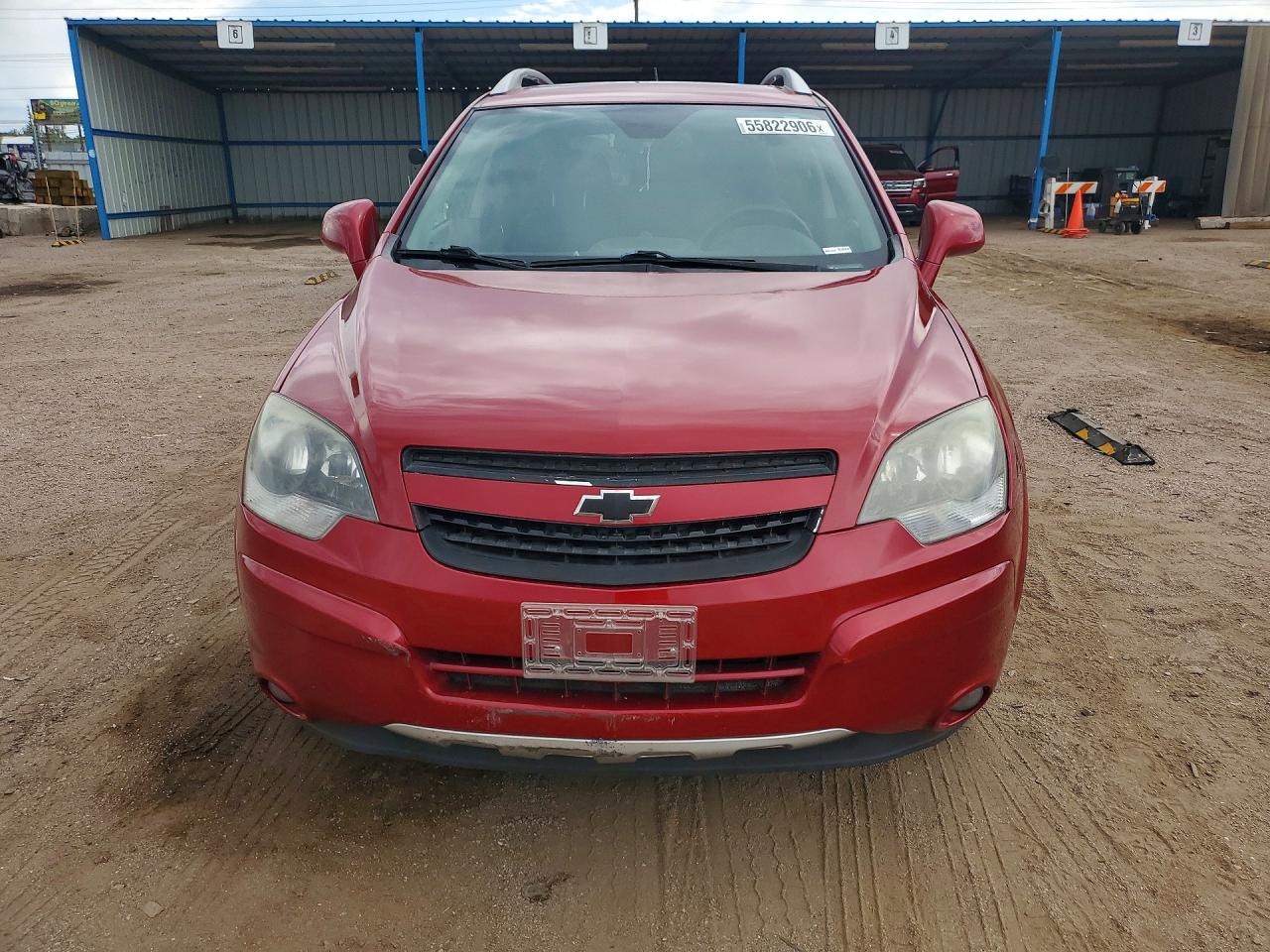 2015 Chevrolet Captiva Ltz Red vin: 3GNAL4EK6FS507426